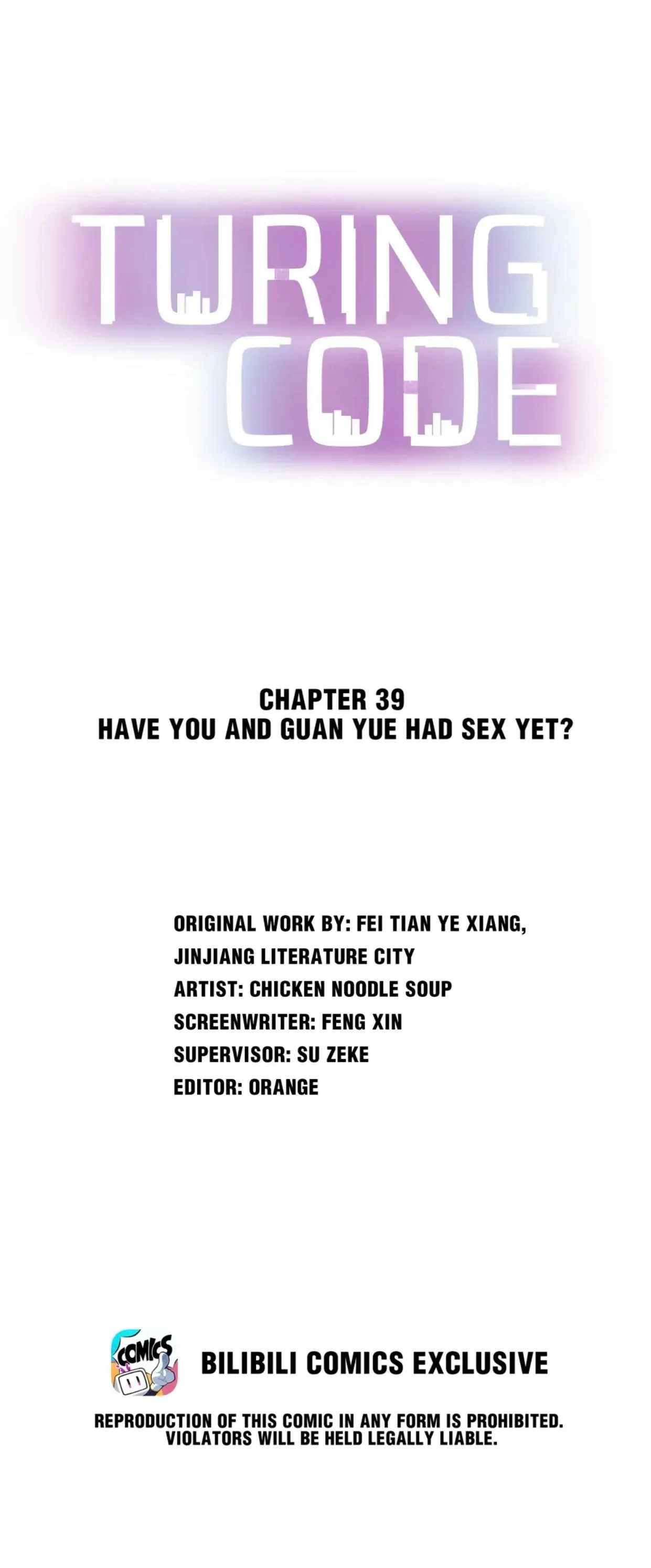 Turing Code (Official) - Chapter 39 manhwa