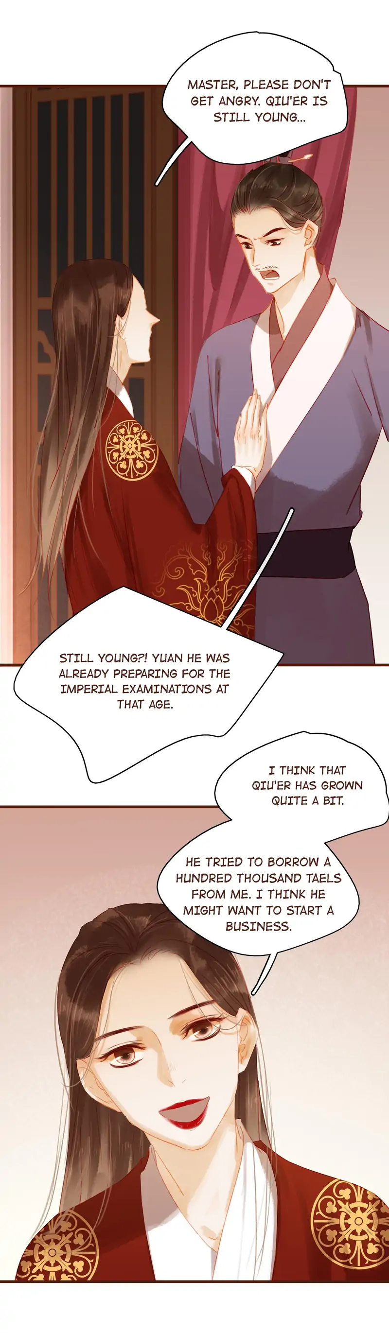 Our Young Master’s Plans are Infallible [Official] - 21 - Family Discipline manhwa