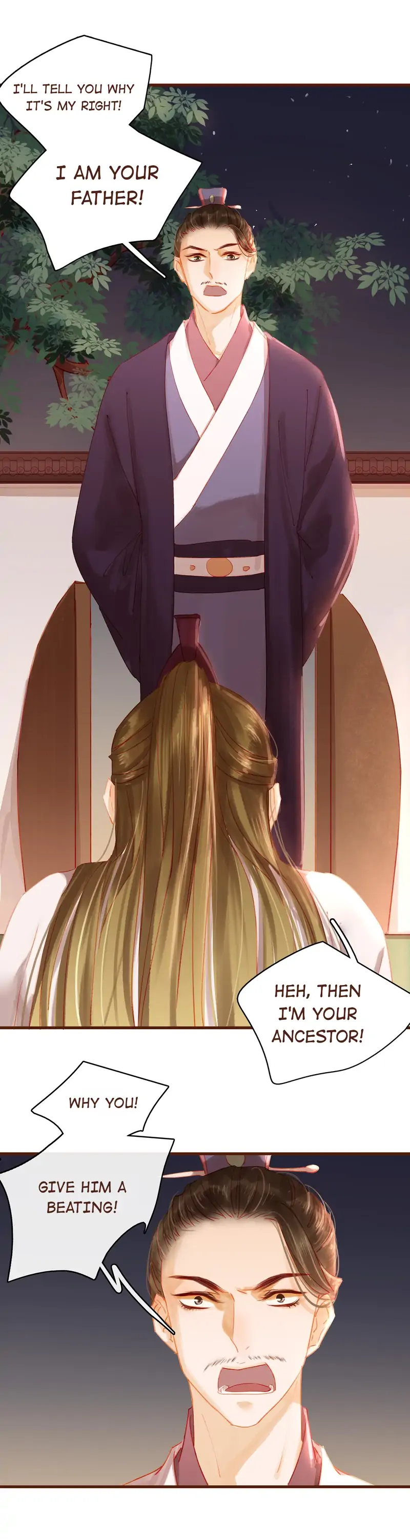 Our Young Master’s Plans are Infallible [Official] - 21 - Family Discipline manhwa