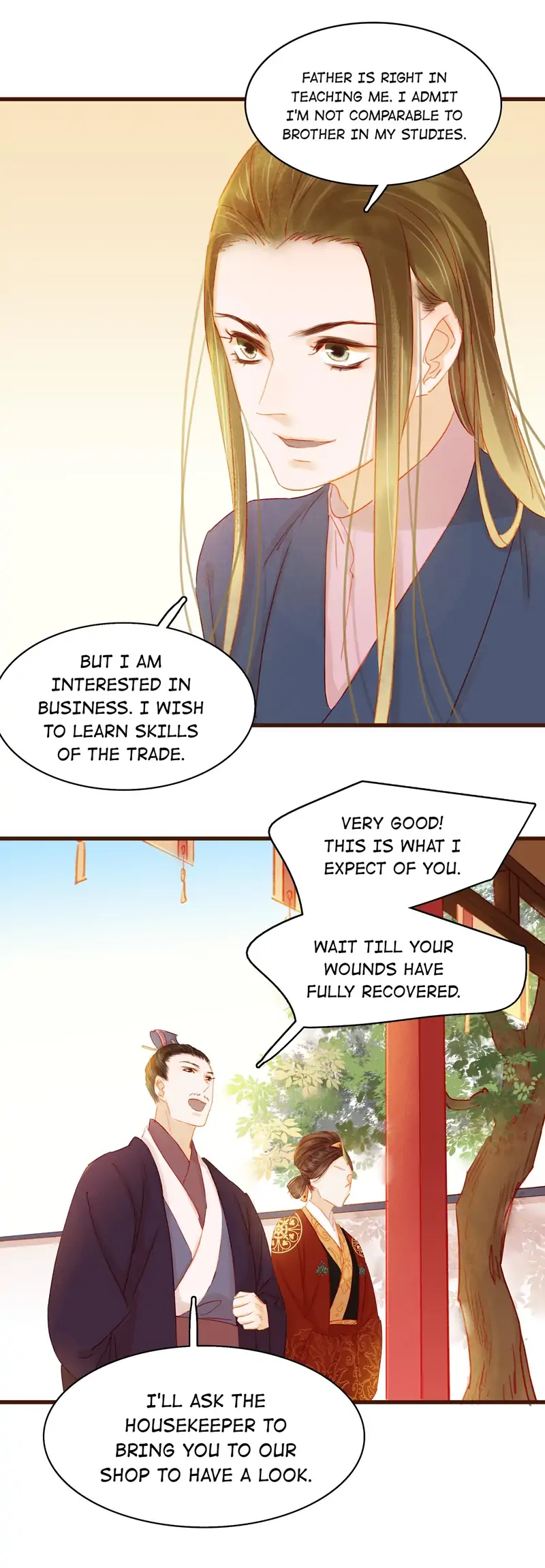 Our Young Master’s Plans are Infallible [Official] - 32 - Framing manhwa