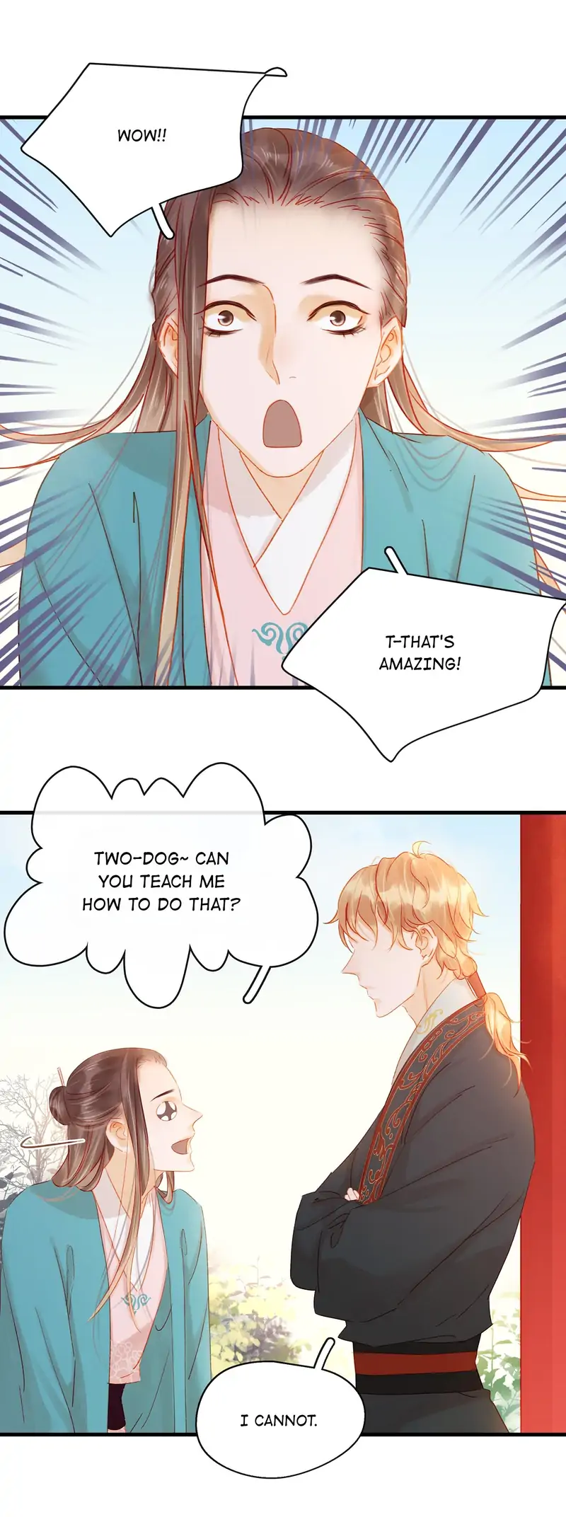 Our Young Master’s Plans are Infallible [Official] - 49 - Frustrated manhwa