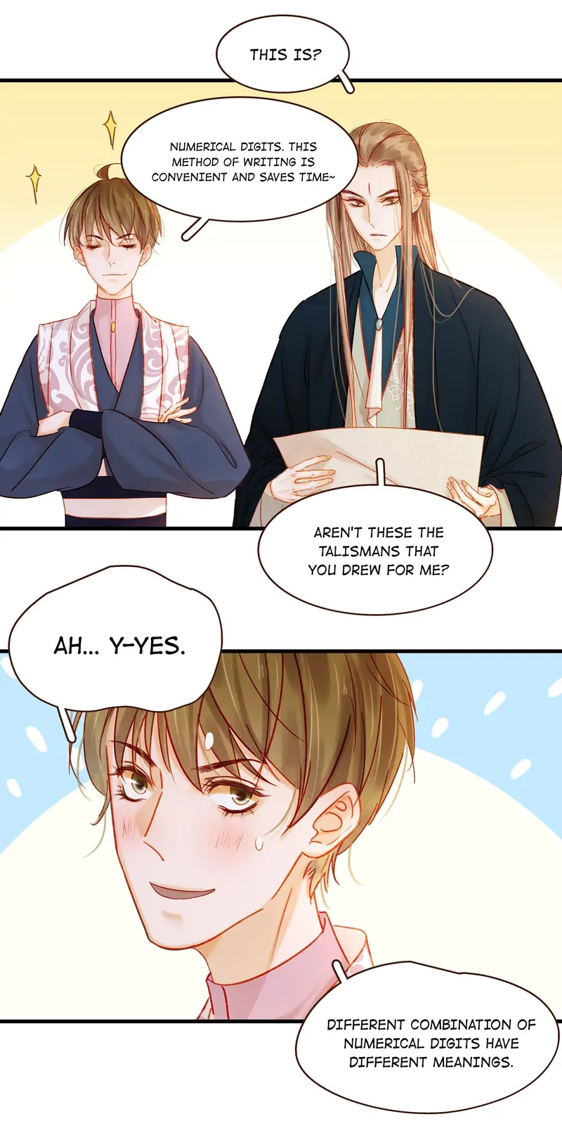 Our Young Master’s Plans are Infallible [Official] - 57 - 143 I Love You manhwa
