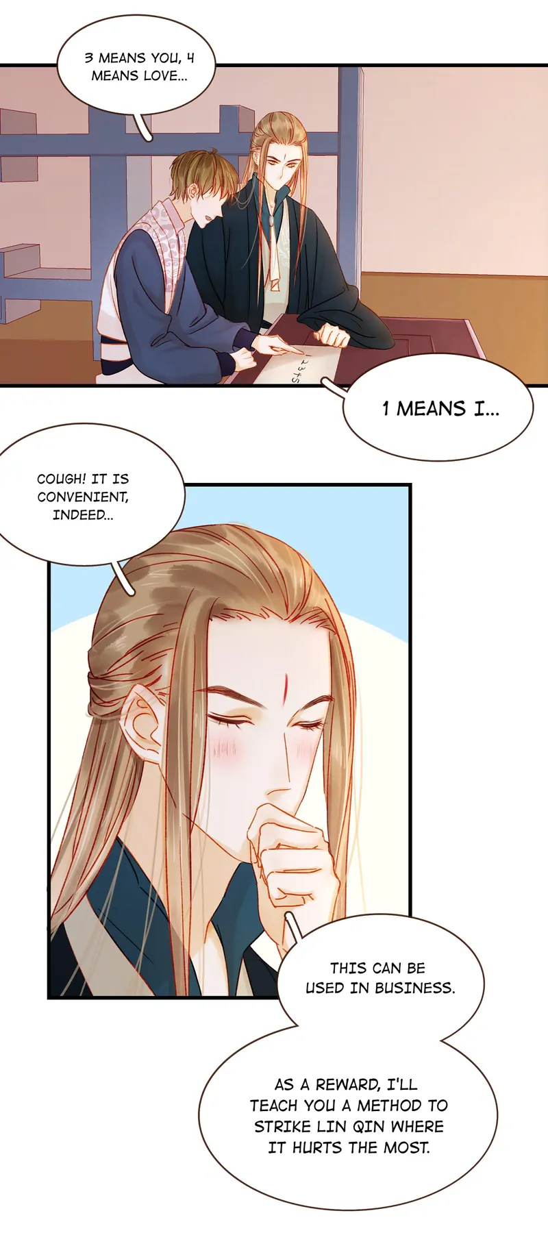 Our Young Master’s Plans are Infallible [Official] - 57 - 143 I Love You manhwa