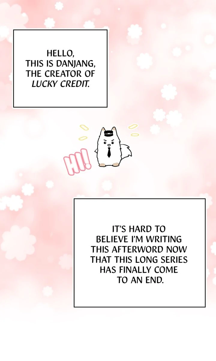 Lucky Credit [Official] - Afterword manhwa