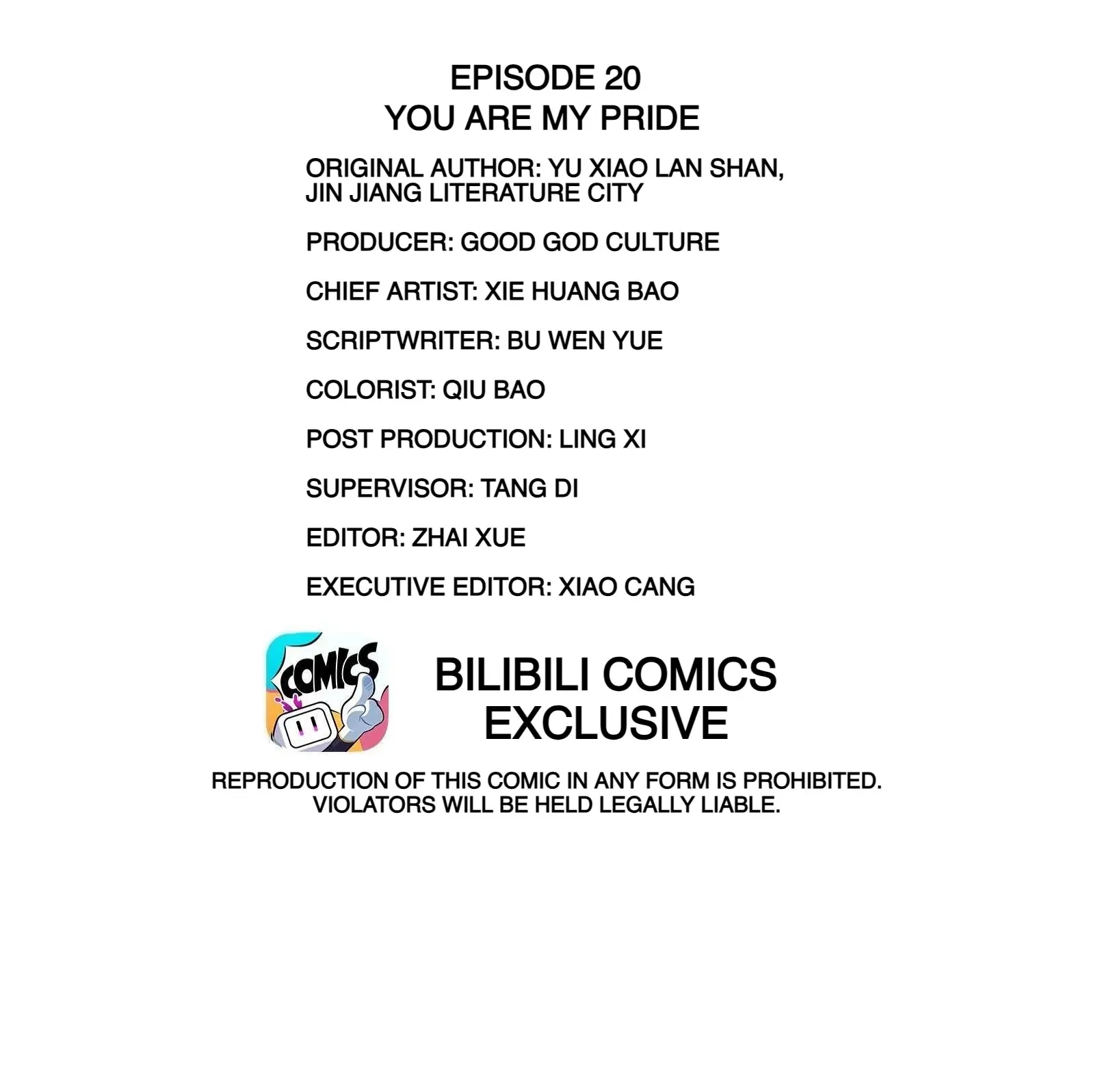 Shanhai High School (Official) - 20 - You are my pride manhwa