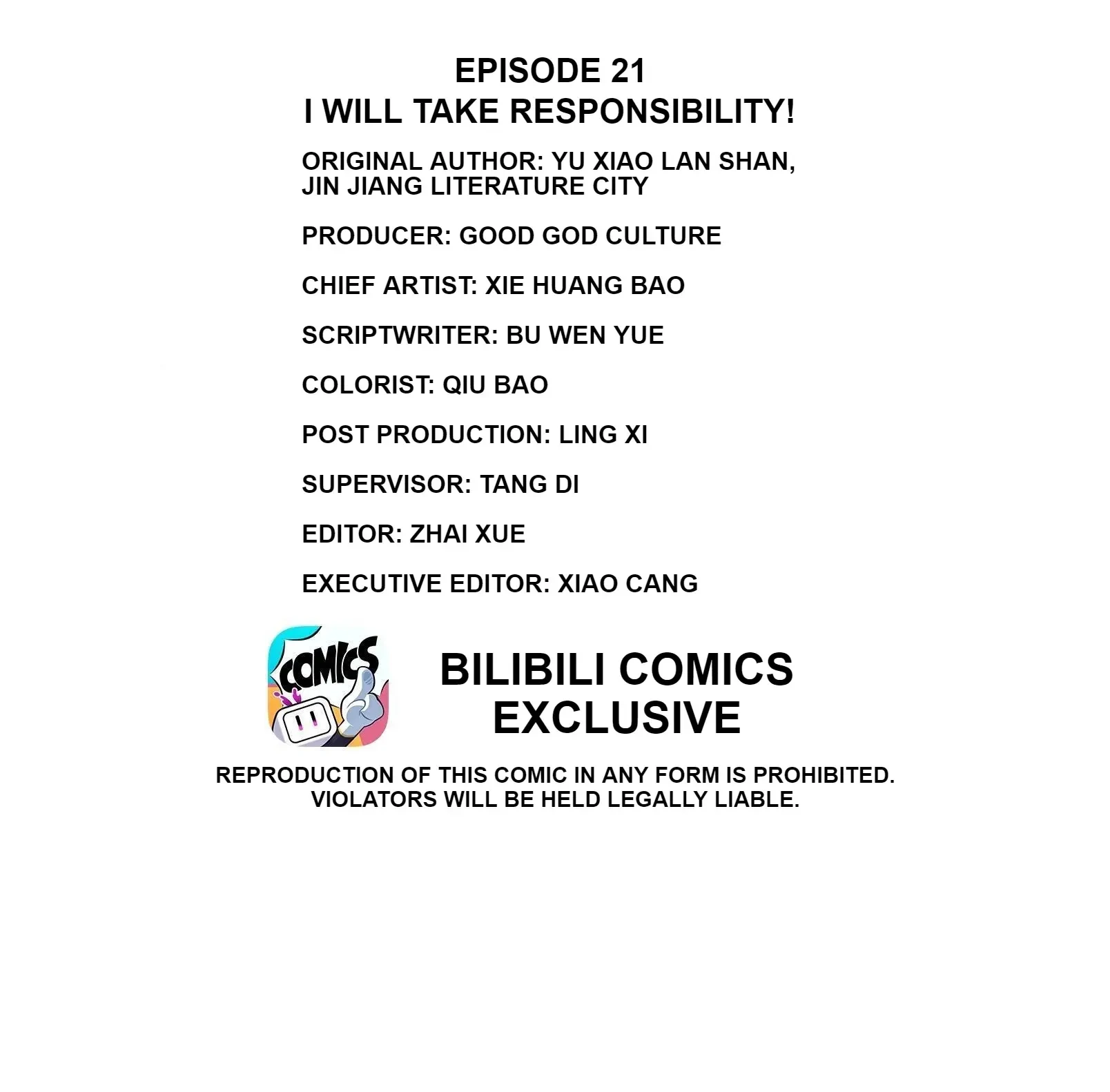 Shanhai High School (Official) - 21 - I will take responsibility! manhwa