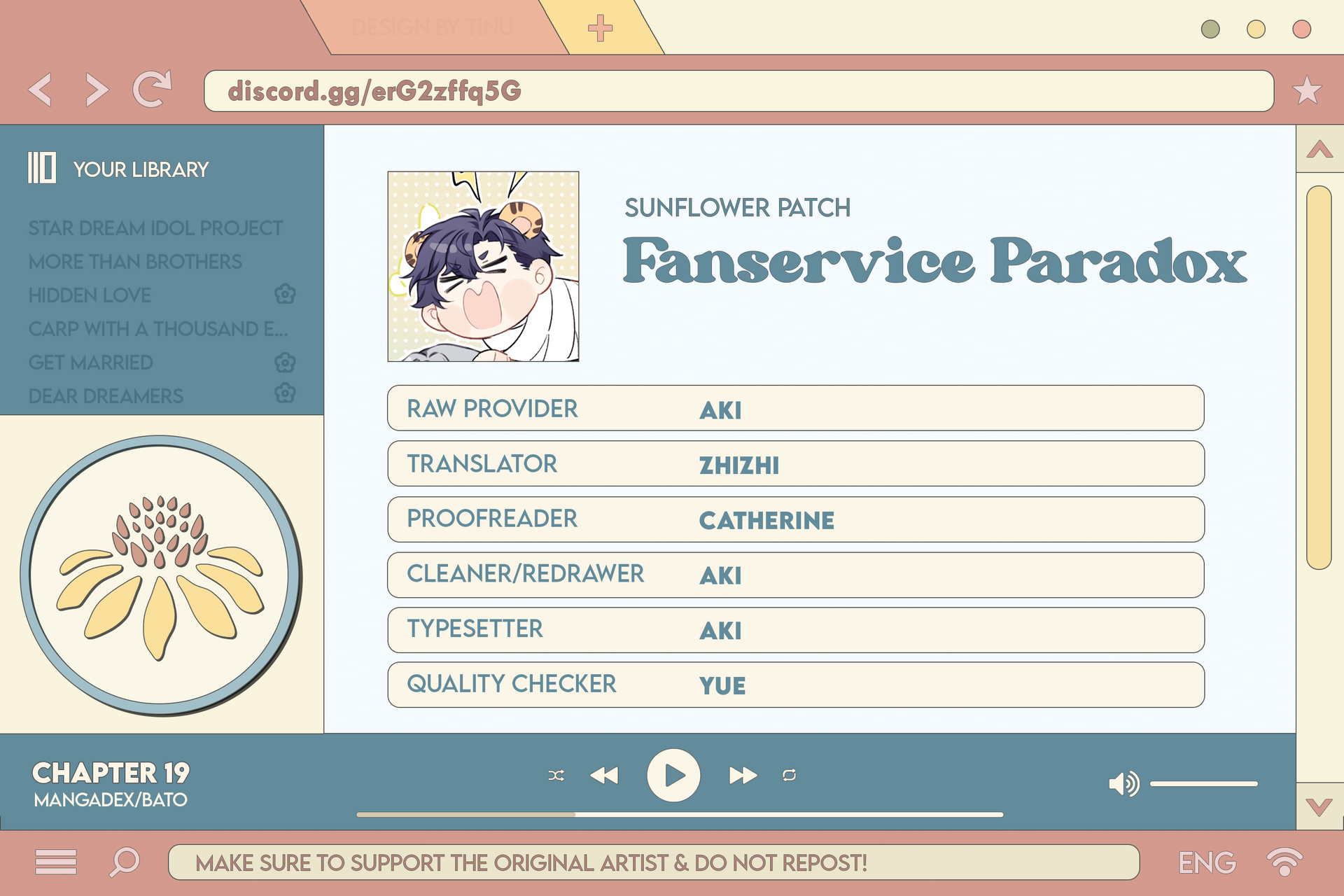 Fanservice Paradox - Chapter 19 manhwa