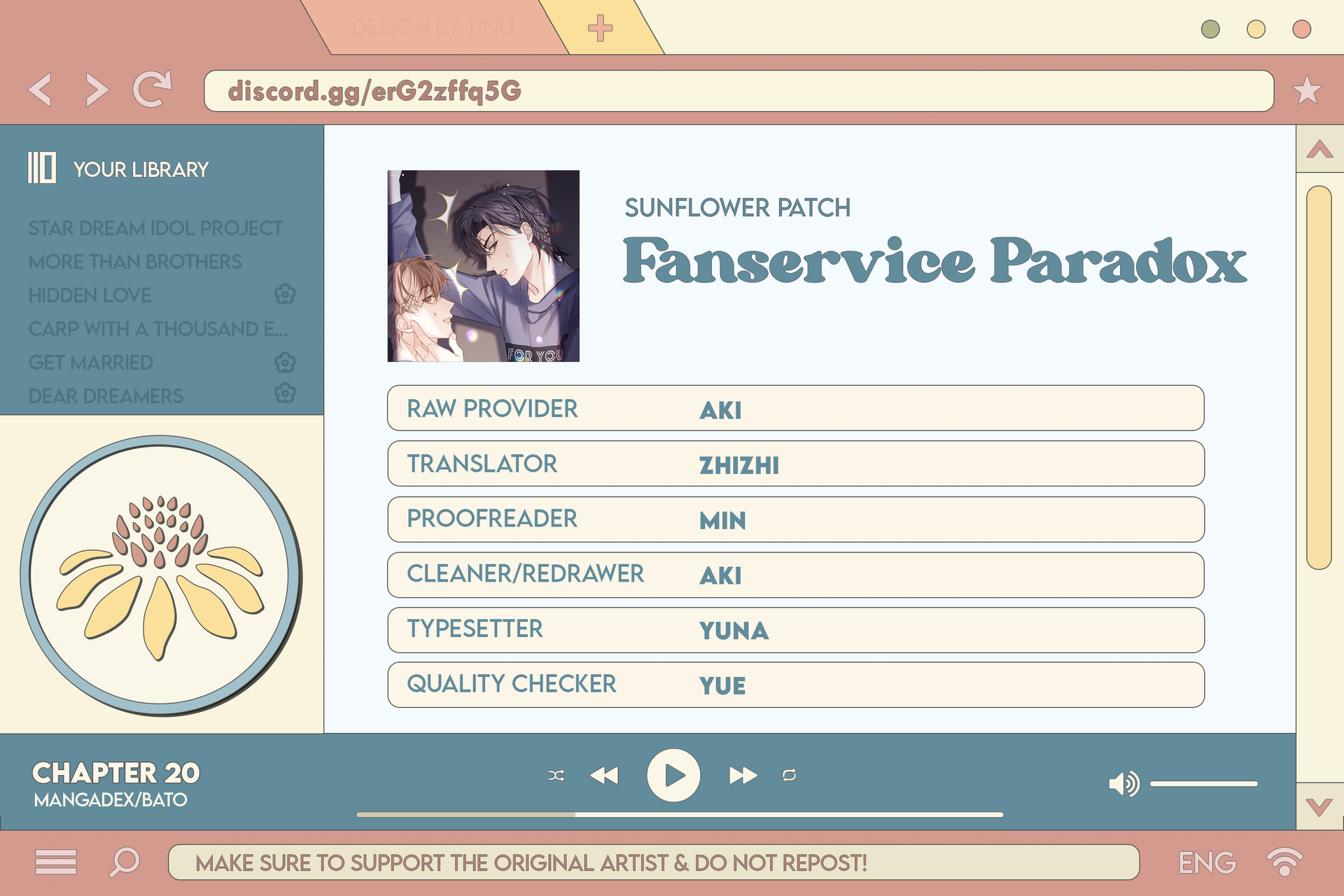 Fanservice Paradox - Chapter 20 manhwa
