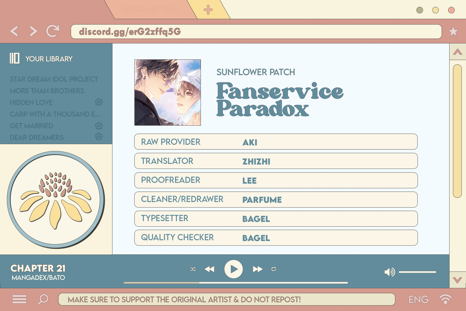Fanservice Paradox - Chapter 21 manhwa