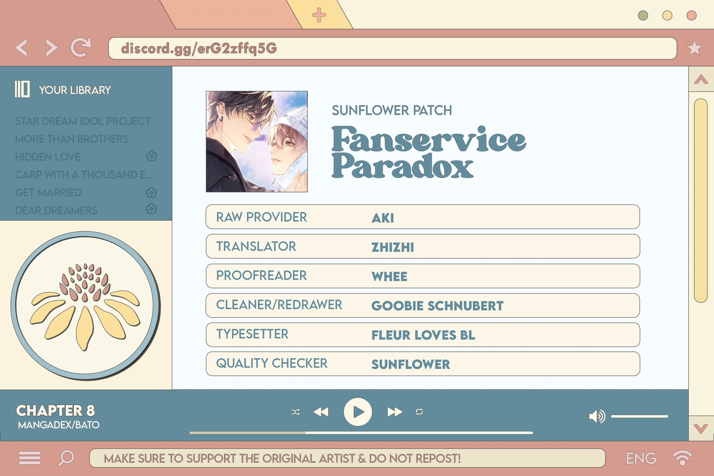 Fanservice Paradox - Chapter 8 manhwa