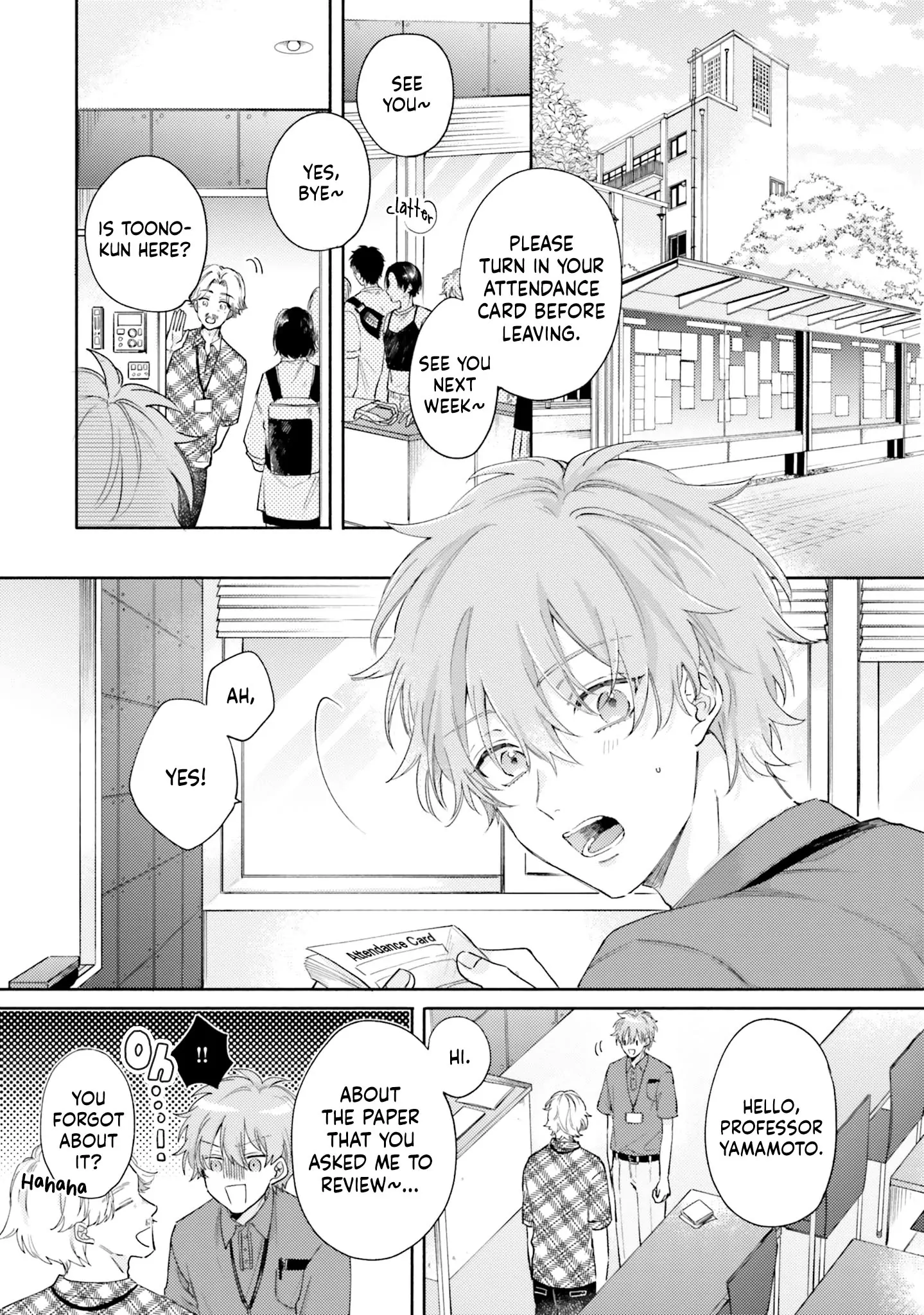 Hisame Furaba Koi Chigiri - Chapter 1 manhwa