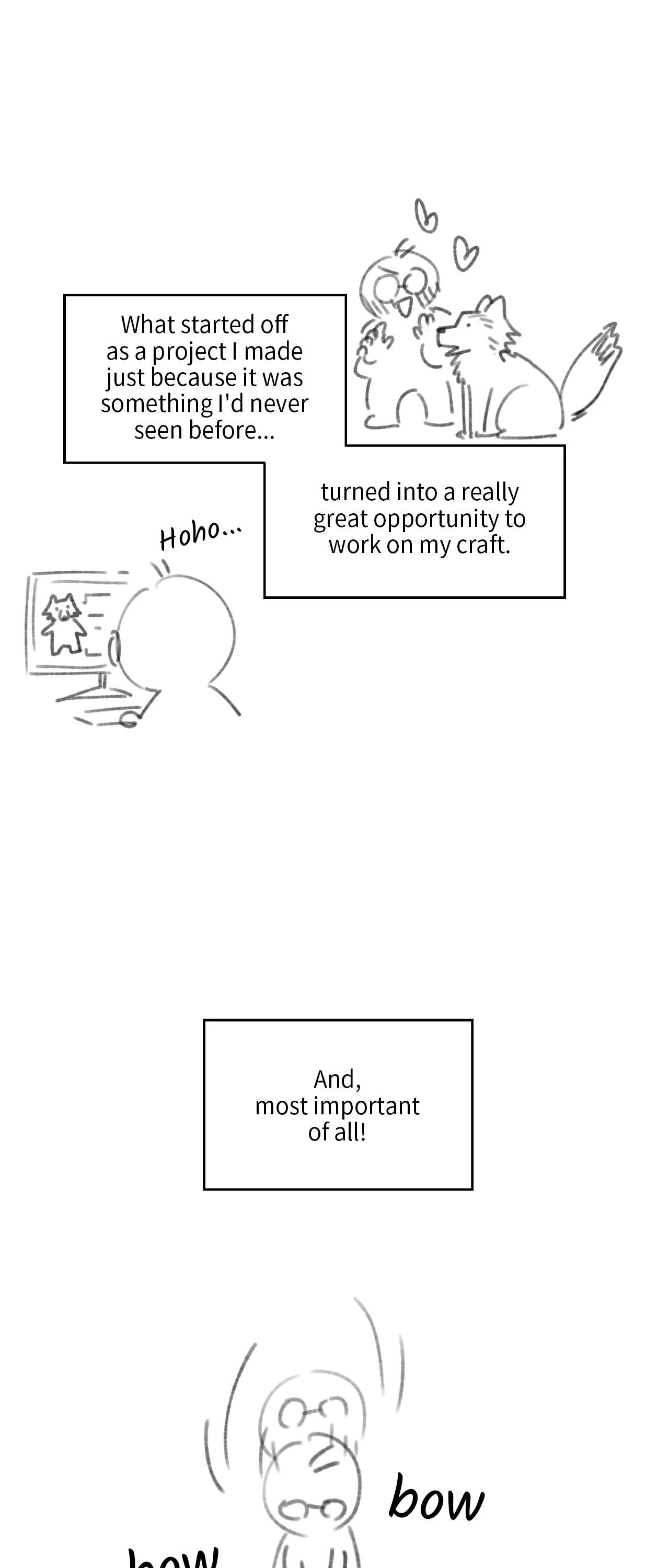 I Swear I’m Not a Scammer! - Creator's Note (2) manhwa