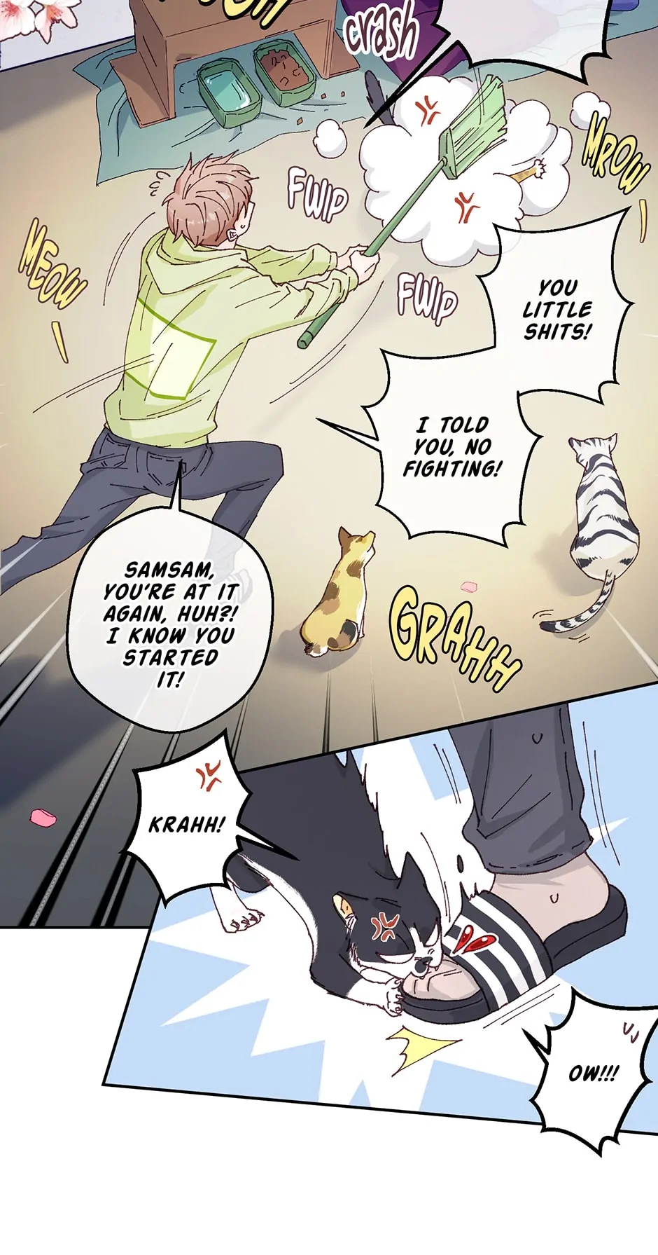 Muhyeok and Naui: My Irresistible Neighbor [Official] - 1. The Shamless Guy Next Door manhwa