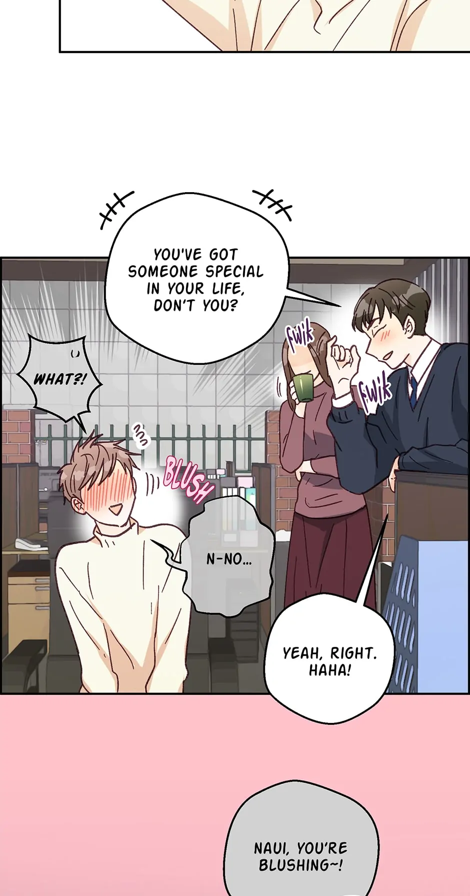 Muhyeok and Naui: My Irresistible Neighbor [Official] - 18. An Eerie Presence manhwa