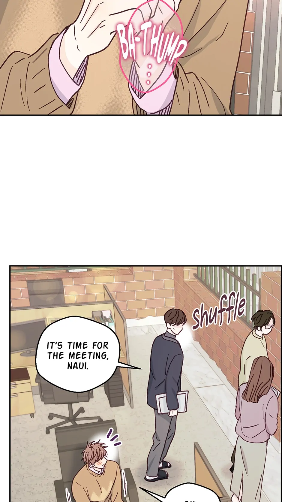 Muhyeok and Naui: My Irresistible Neighbor [Official] - 19. Naui's Stalker(?) manhwa