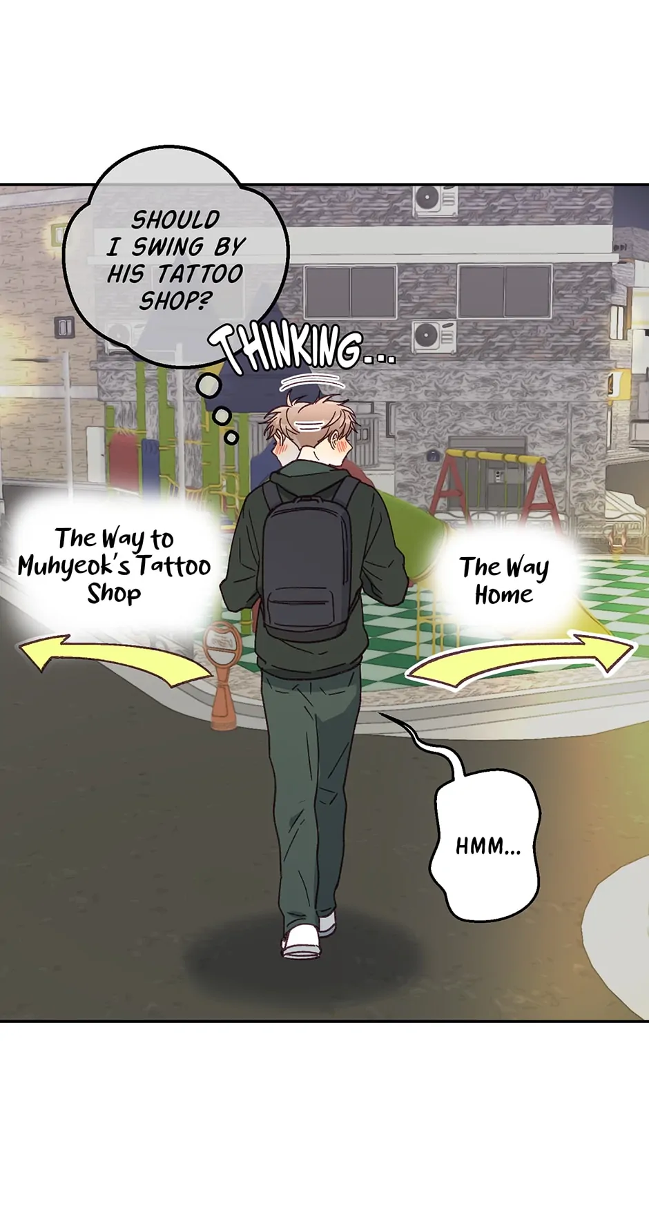 Muhyeok and Naui: My Irresistible Neighbor [Official] - 19. Naui's Stalker(?) manhwa