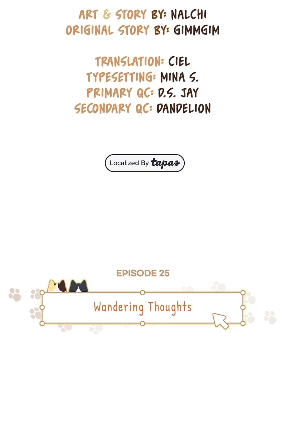 Muhyeok and Naui: My Irresistible Neighbor [Official] - 25. Wandering Thoughts manhwa
