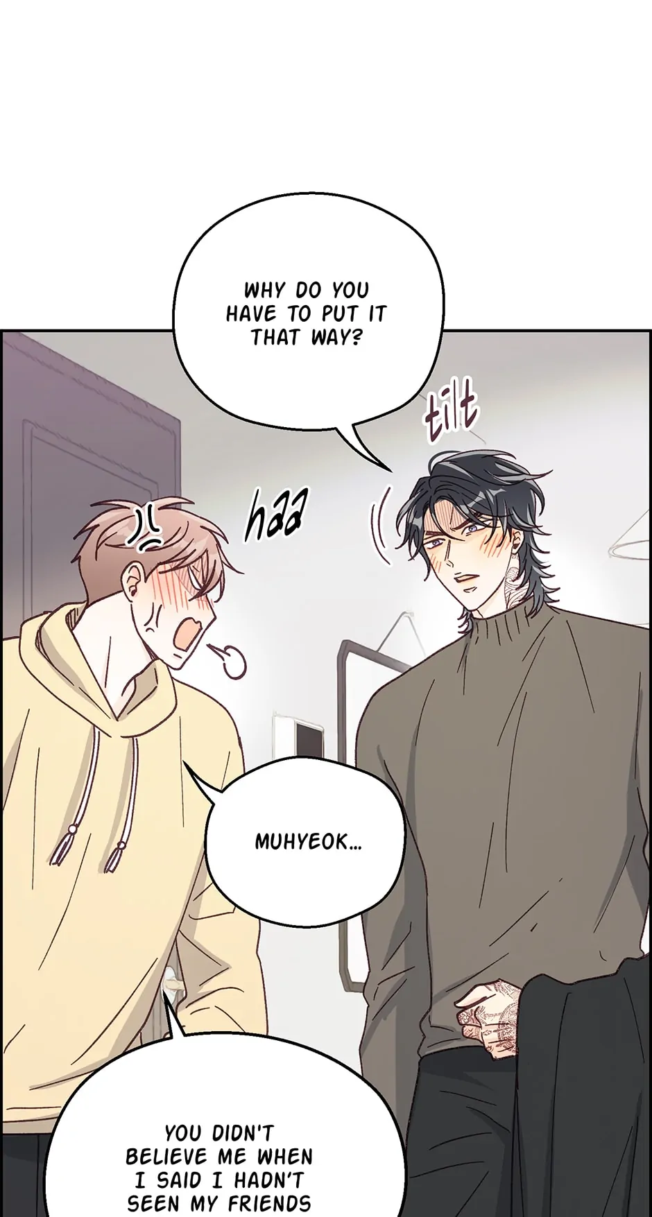 Muhyeok and Naui: My Irresistible Neighbor [Official] - 27. Us and Our Differences Part 2 manhwa
