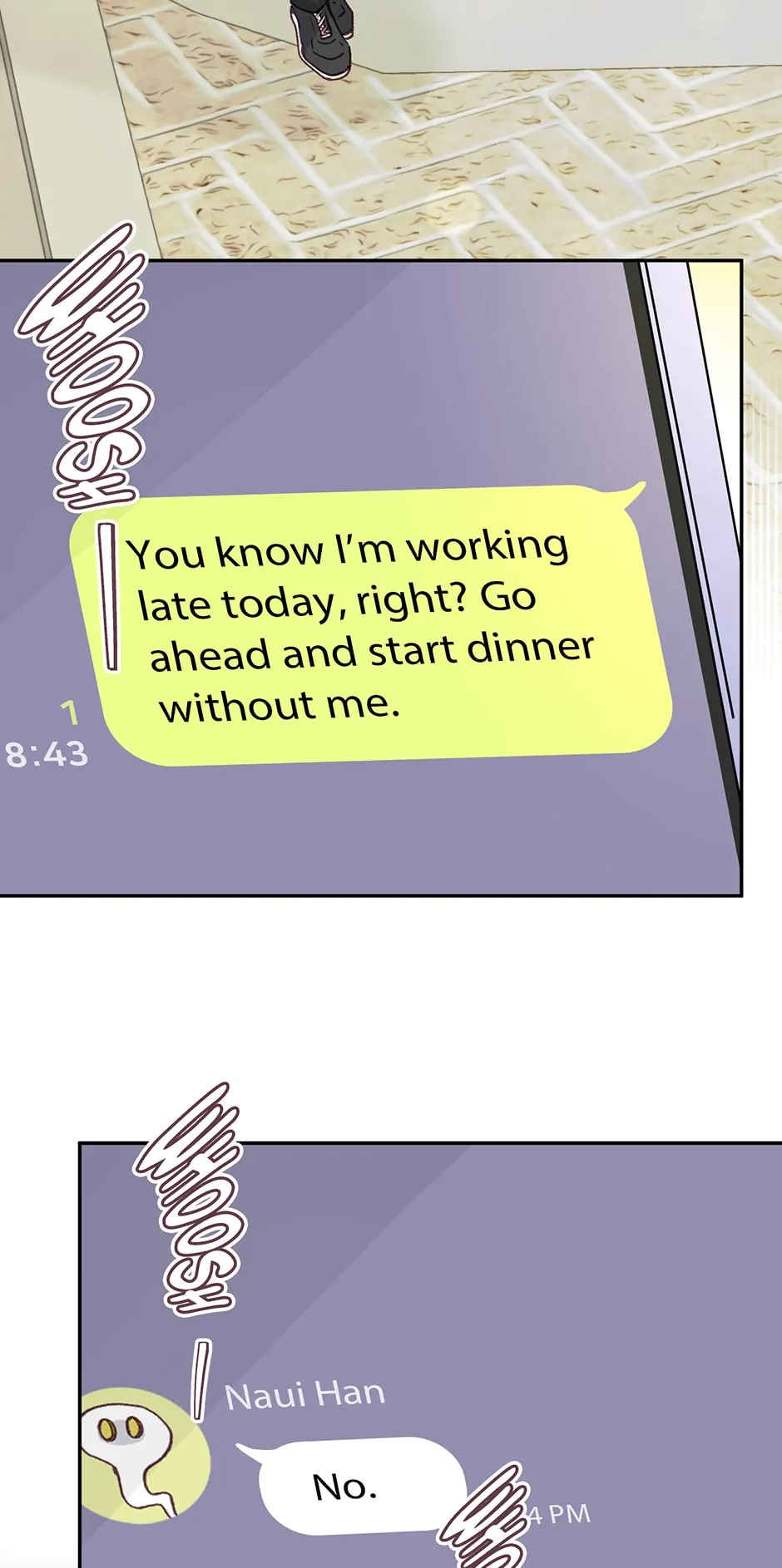 Muhyeok and Naui: My Irresistible Neighbor [Official] - 30. Sticky Note Part 1 manhwa