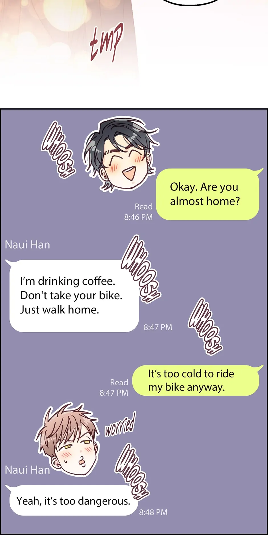 Muhyeok and Naui: My Irresistible Neighbor [Official] - 30. Sticky Note Part 1 manhwa