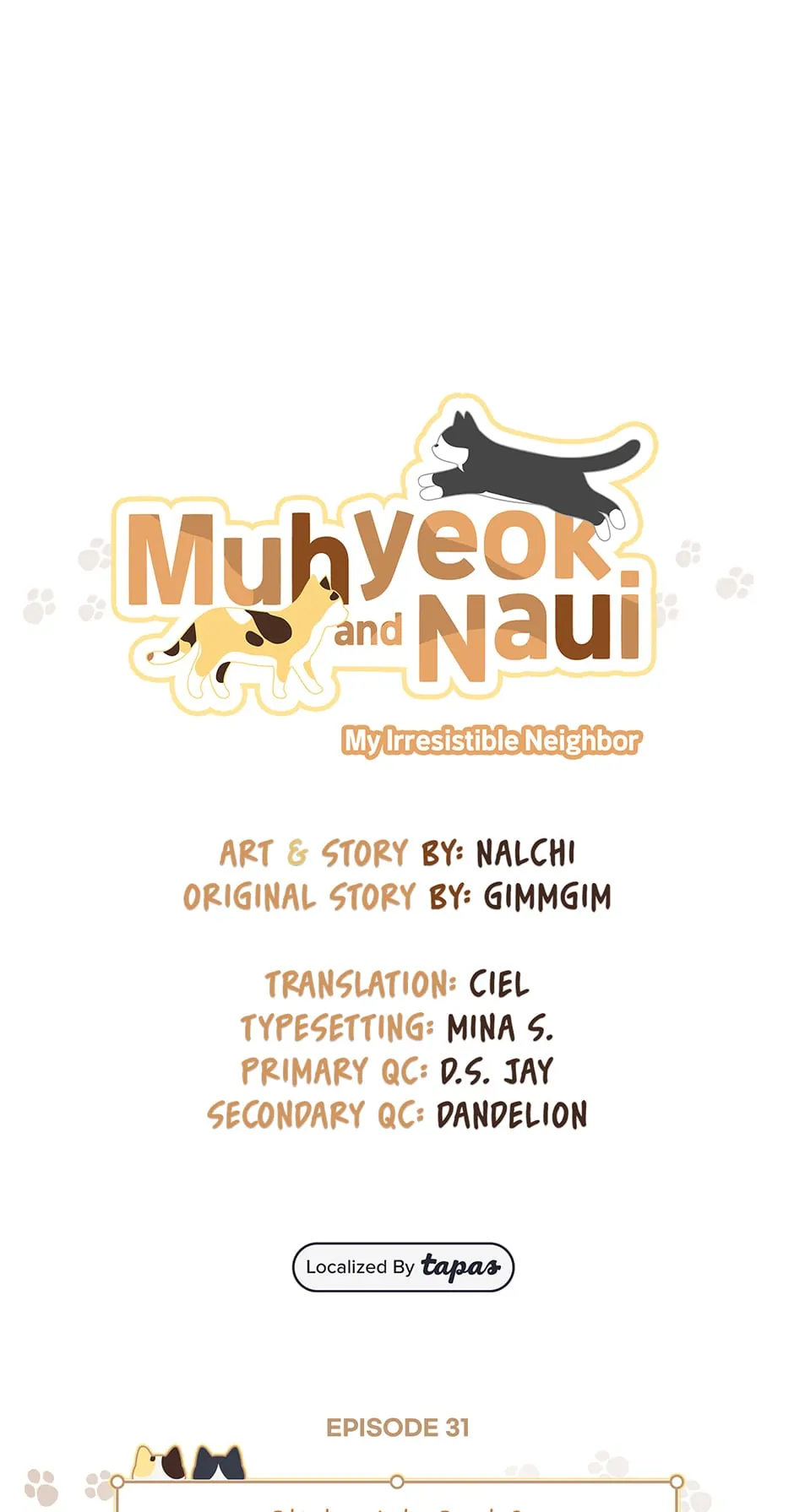 Muhyeok and Naui: My Irresistible Neighbor [Official] - 31. Sticky Note Part 2 manhwa