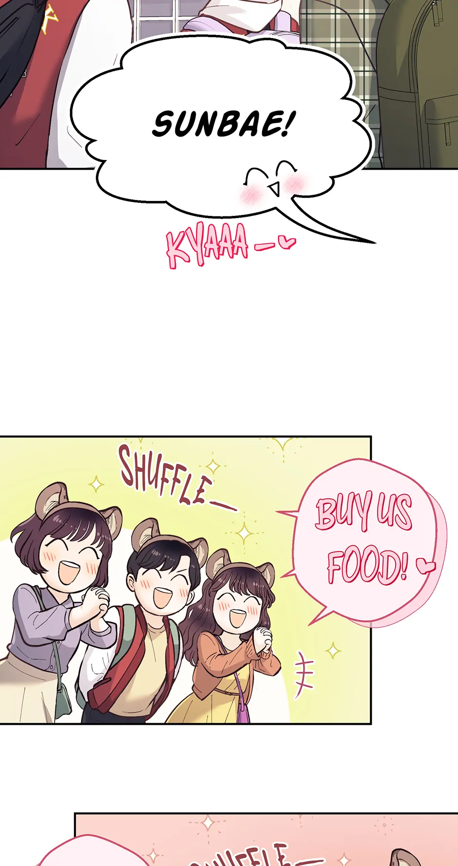 Muhyeok and Naui: My Irresistible Neighbor [Official] - 40. SE1 - AU: The Generous Sunbae manhwa