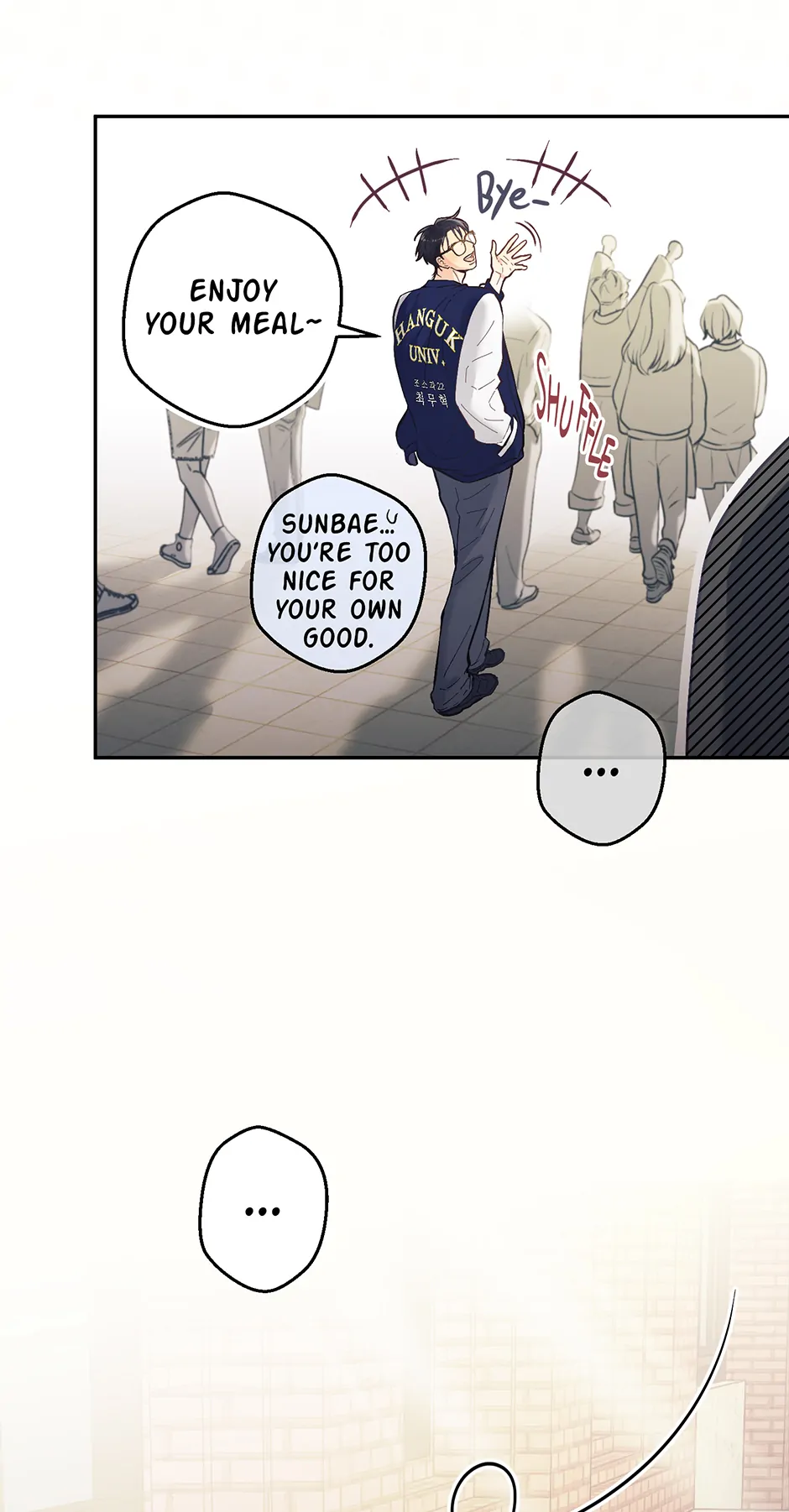 Muhyeok and Naui: My Irresistible Neighbor [Official] - 40. SE1 - AU: The Generous Sunbae manhwa