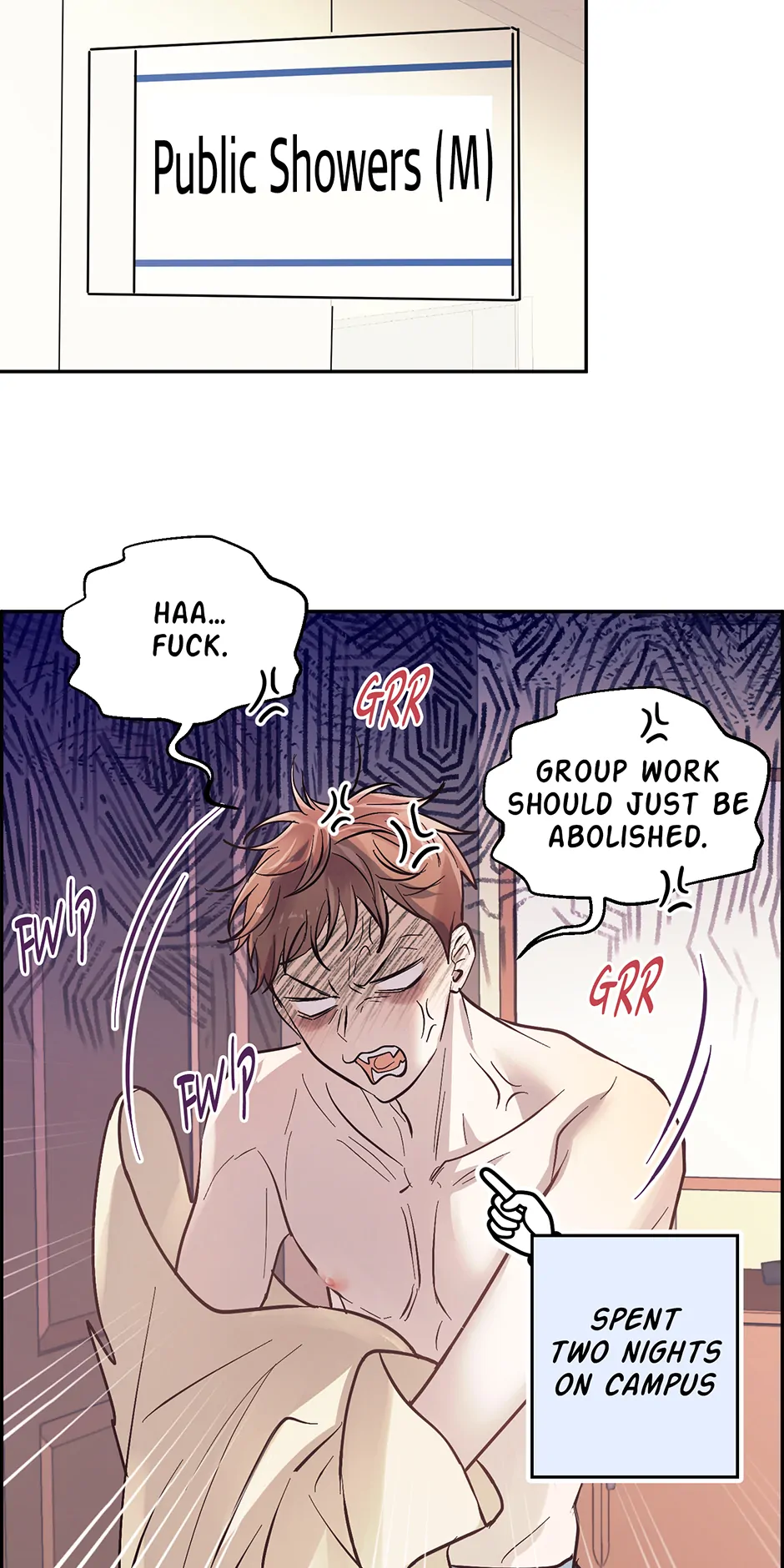 Muhyeok and Naui: My Irresistible Neighbor [Official] - 40. SE1 - AU: The Generous Sunbae manhwa