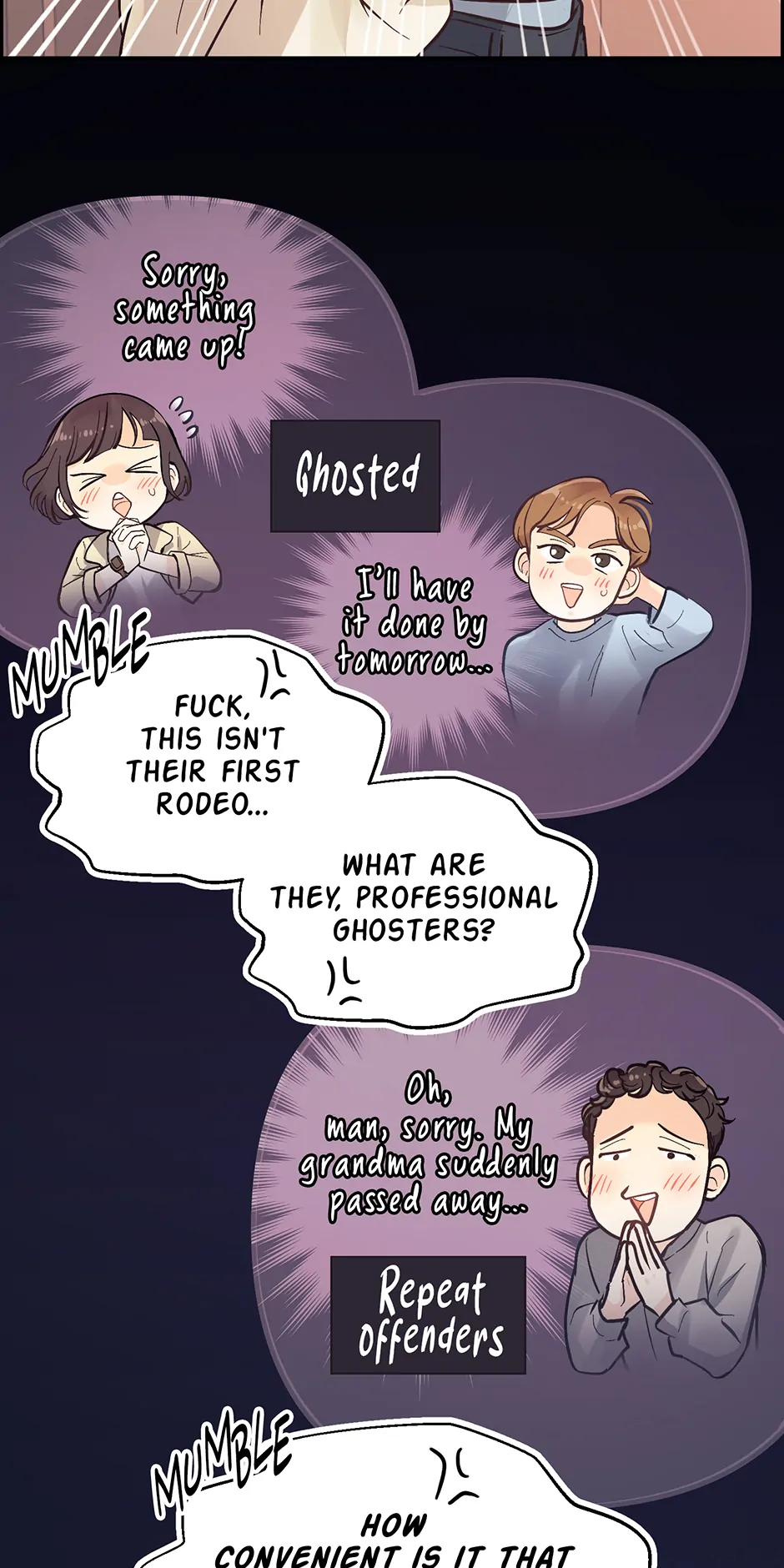 Muhyeok and Naui: My Irresistible Neighbor [Official] - 40. SE1 - AU: The Generous Sunbae manhwa
