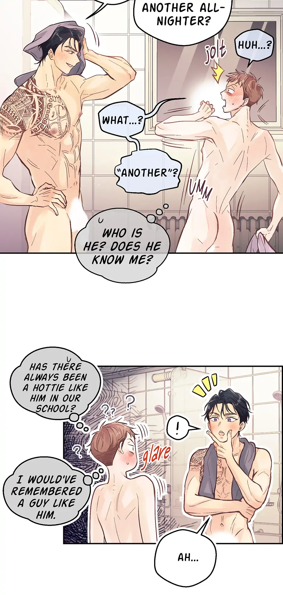Muhyeok and Naui: My Irresistible Neighbor [Official] - 40. SE1 - AU: The Generous Sunbae manhwa