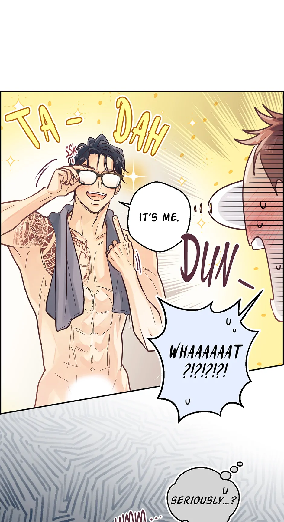 Muhyeok and Naui: My Irresistible Neighbor [Official] - 40. SE1 - AU: The Generous Sunbae manhwa