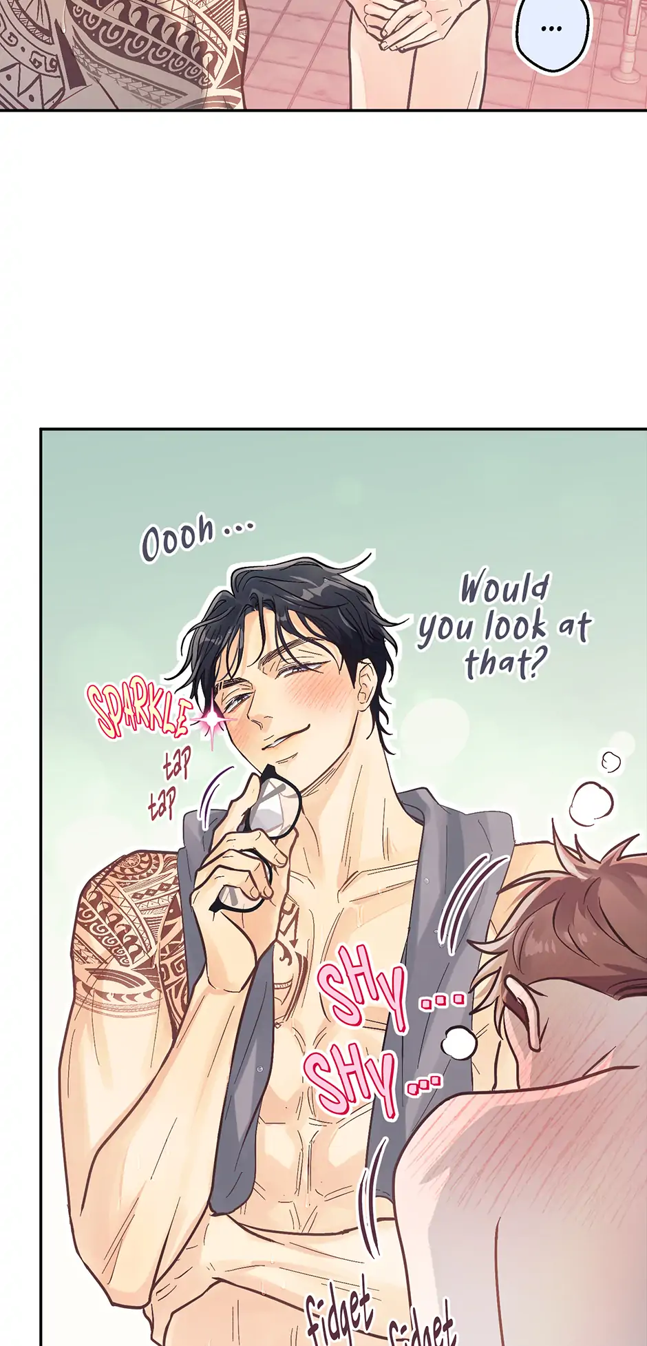 Muhyeok and Naui: My Irresistible Neighbor [Official] - 40. SE1 - AU: The Generous Sunbae manhwa