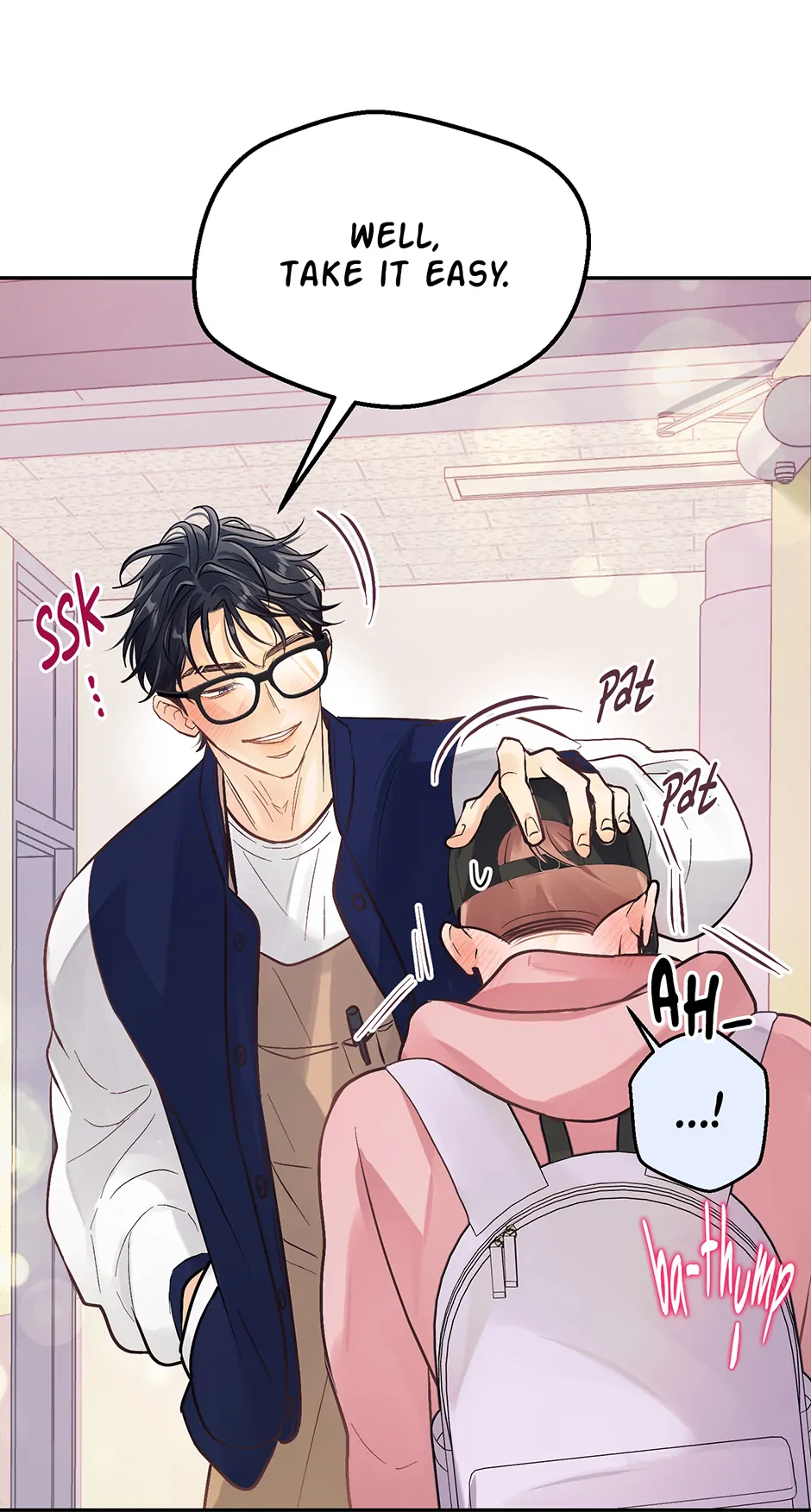 Muhyeok and Naui: My Irresistible Neighbor [Official] - 40. SE1 - AU: The Generous Sunbae manhwa