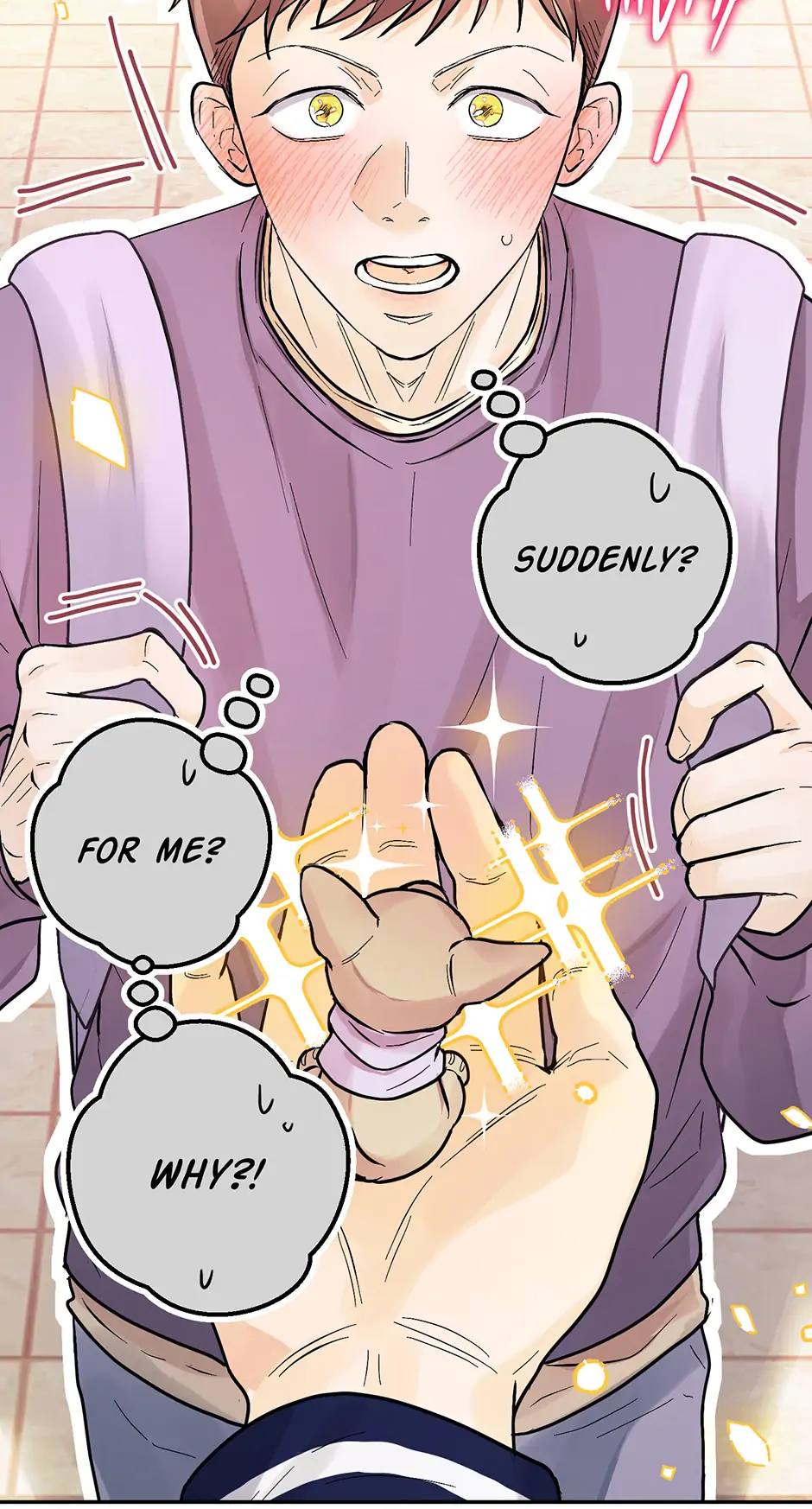 Muhyeok and Naui: My Irresistible Neighbor [Official] - 40. SE1 - AU: The Generous Sunbae manhwa