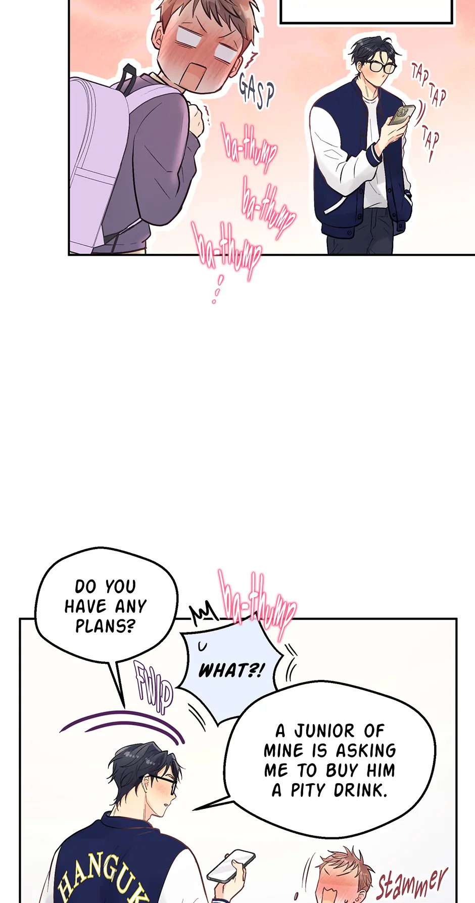 Muhyeok and Naui: My Irresistible Neighbor [Official] - 40. SE1 - AU: The Generous Sunbae manhwa