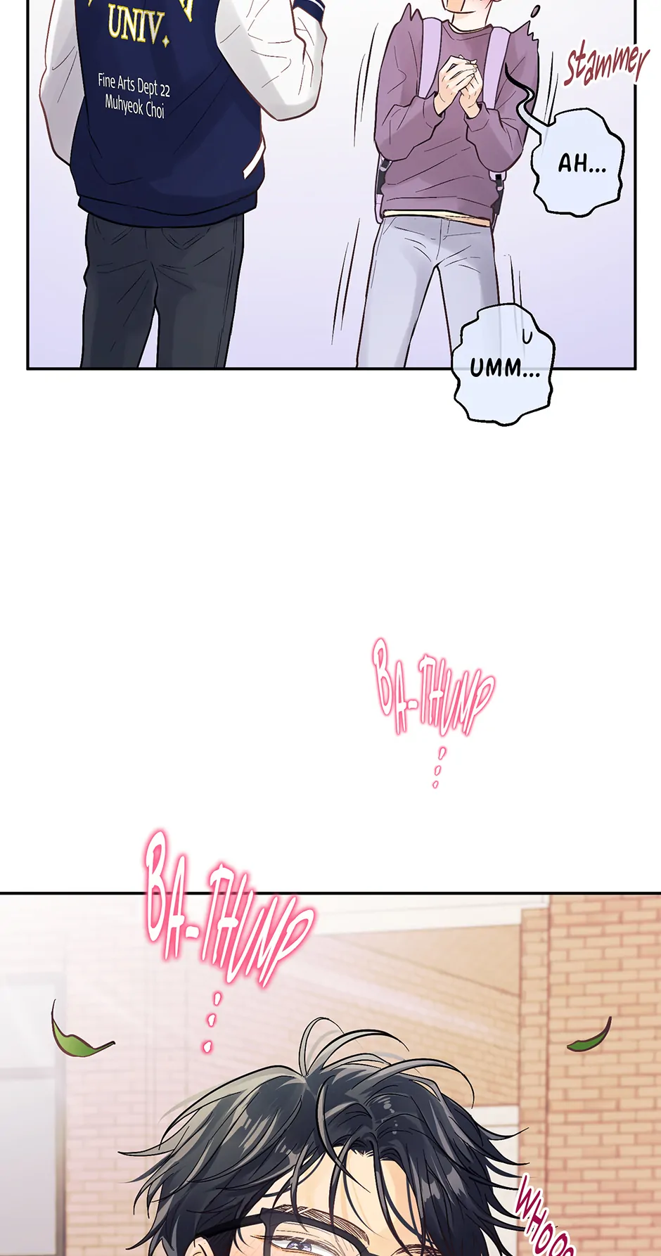 Muhyeok and Naui: My Irresistible Neighbor [Official] - 40. SE1 - AU: The Generous Sunbae manhwa