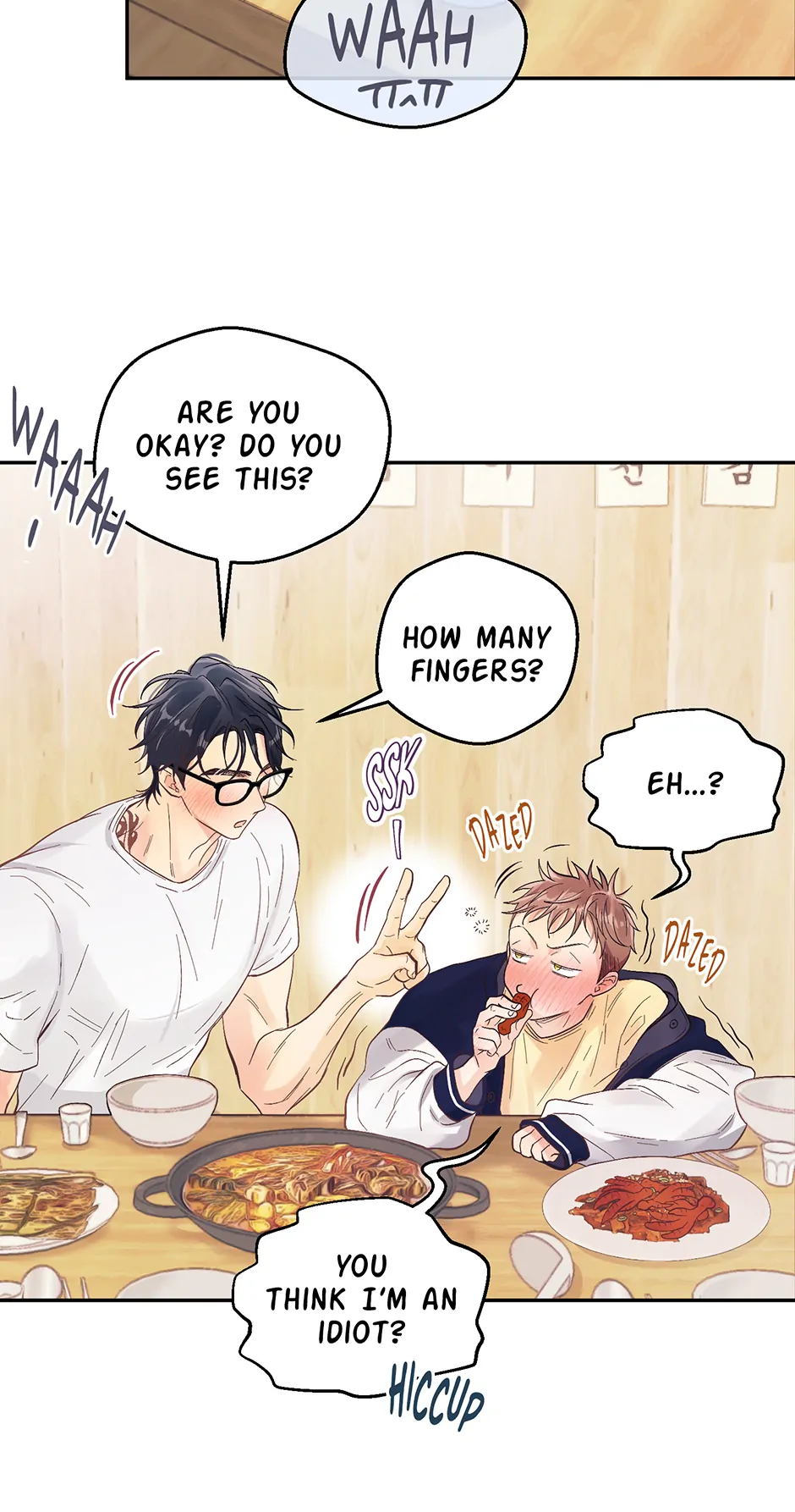 Muhyeok and Naui: My Irresistible Neighbor [Official] - 40. SE1 - AU: The Generous Sunbae manhwa