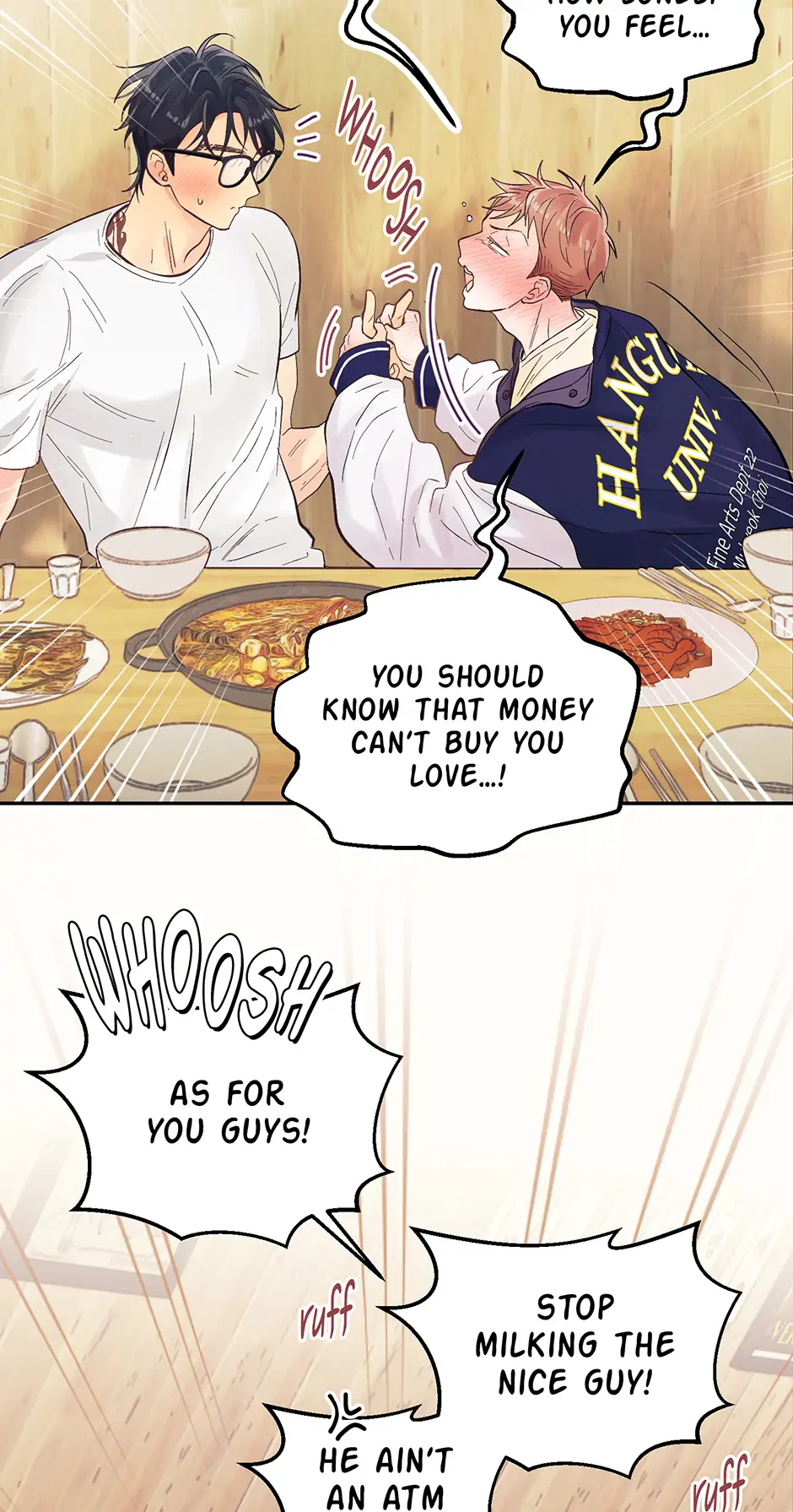 Muhyeok and Naui: My Irresistible Neighbor [Official] - 40. SE1 - AU: The Generous Sunbae manhwa