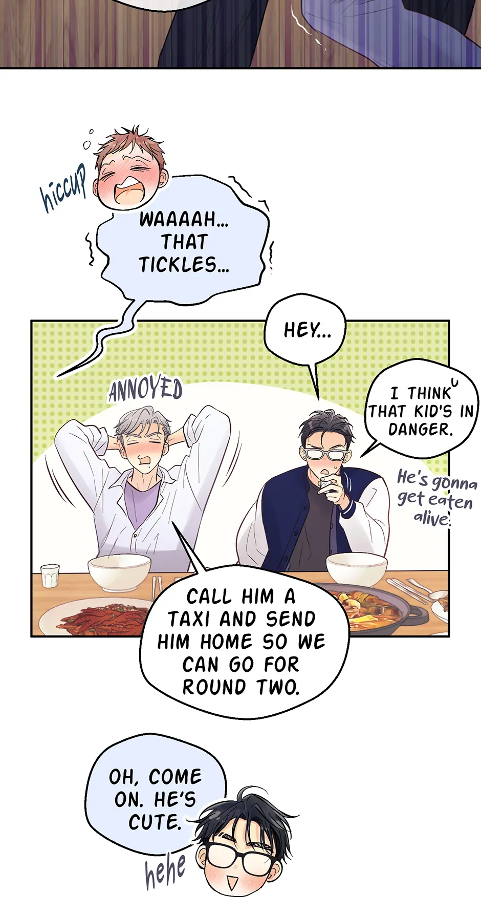 Muhyeok and Naui: My Irresistible Neighbor [Official] - 40. SE1 - AU: The Generous Sunbae manhwa
