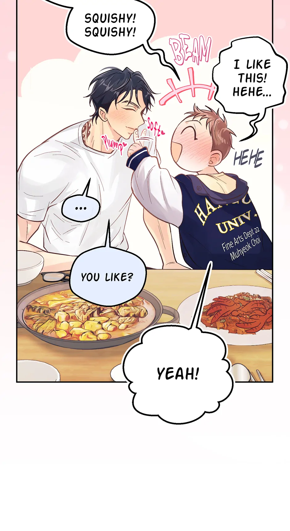 Muhyeok and Naui: My Irresistible Neighbor [Official] - 40. SE1 - AU: The Generous Sunbae manhwa