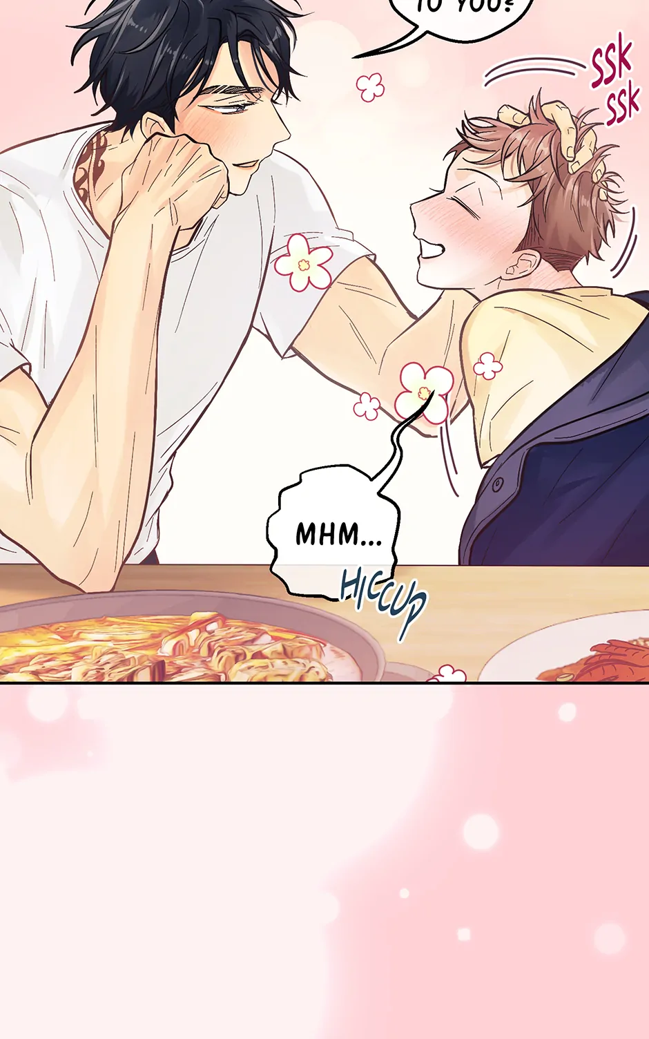 Muhyeok and Naui: My Irresistible Neighbor [Official] - 40. SE1 - AU: The Generous Sunbae manhwa