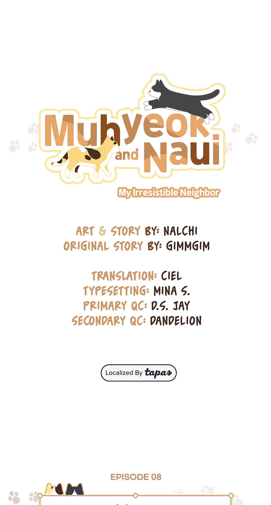 Muhyeok and Naui: My Irresistible Neighbor [Official] - 8. A Lesson manhwa
