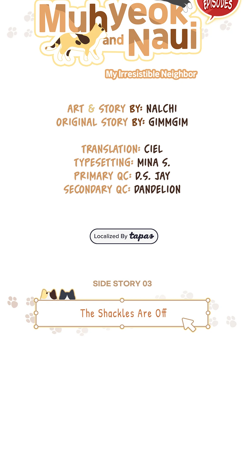 Muhyeok and Naui: My Irresistible Neighbor [Official] - SE 3: The Shackles Are Off manhwa