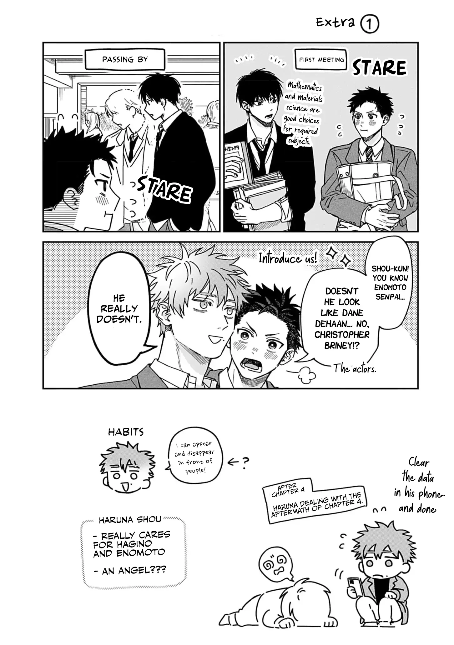 Enomoto-senpai wa Tenshi Nanka Janai - Volume 1 Chapter 7 manhwa