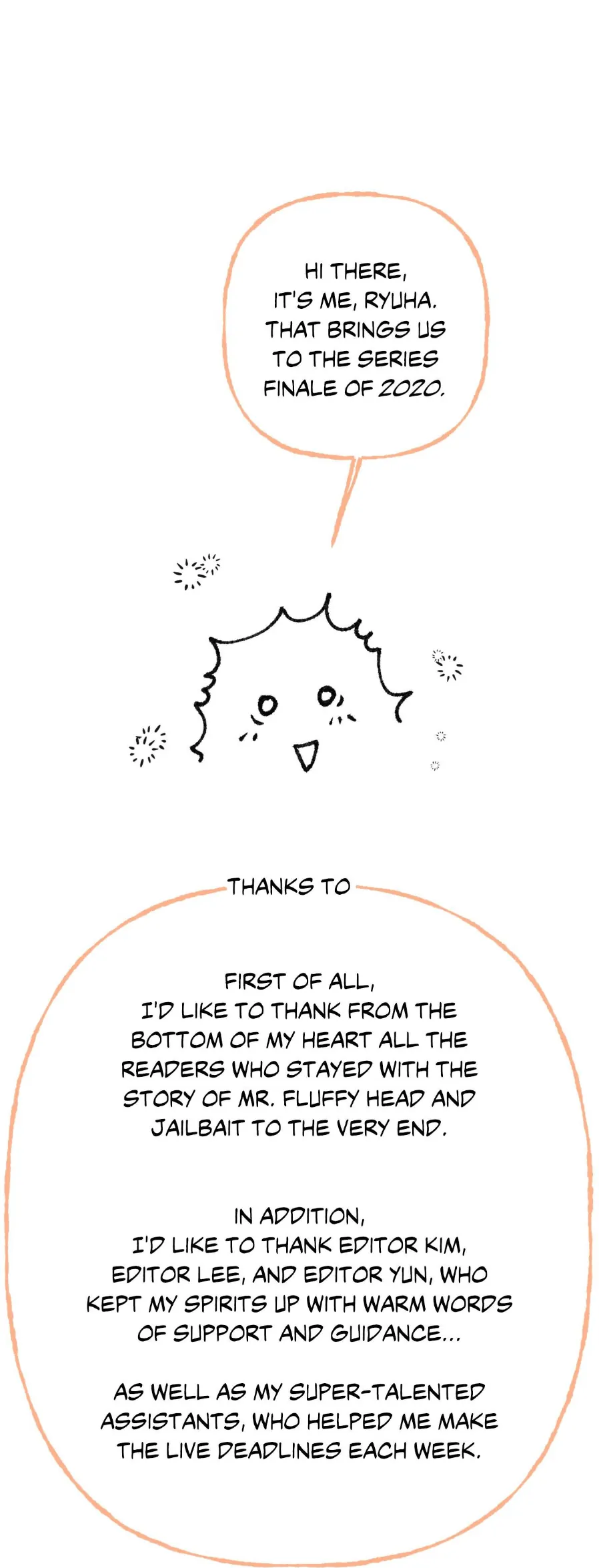 2020 [Official] - Creator's Note manhwa