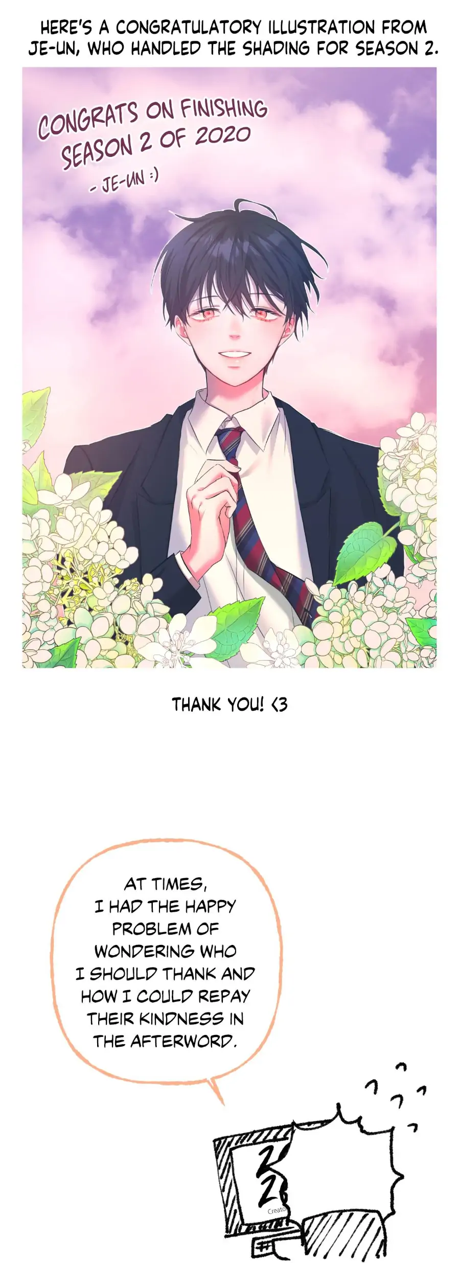 2020 [Official] - Creator's Note manhwa