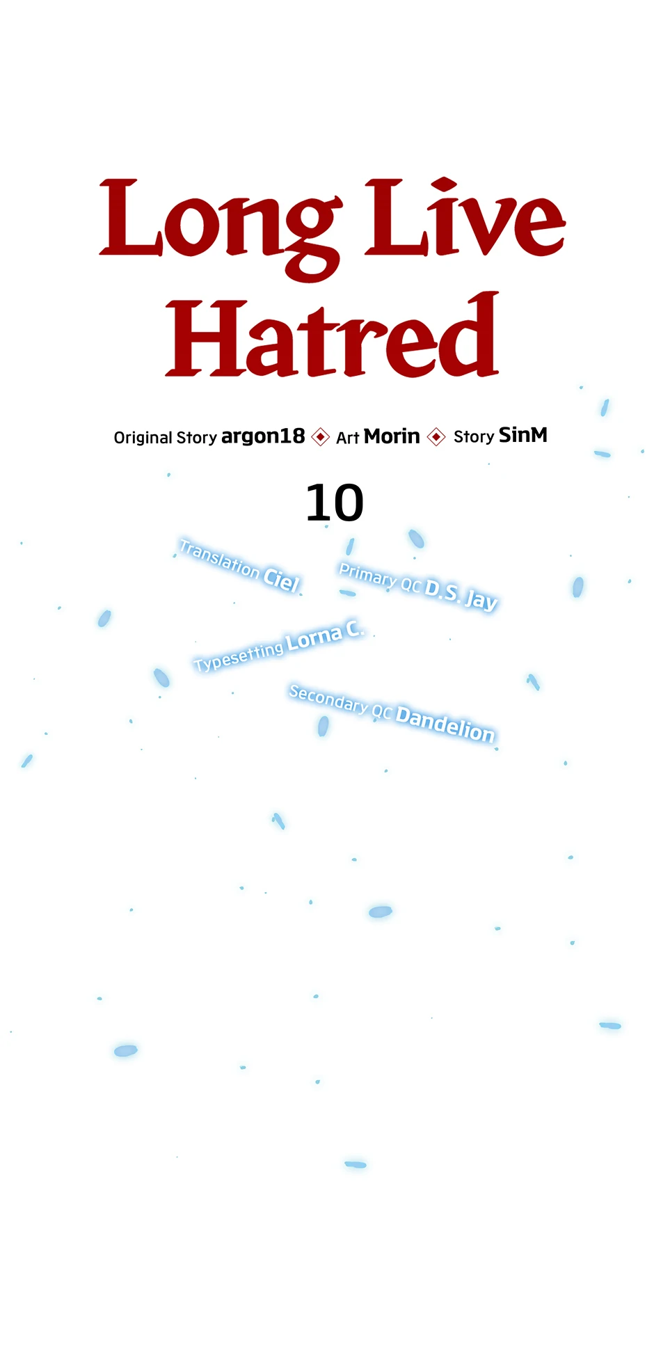 Long Live Hatred - Chapter 10 manhwa