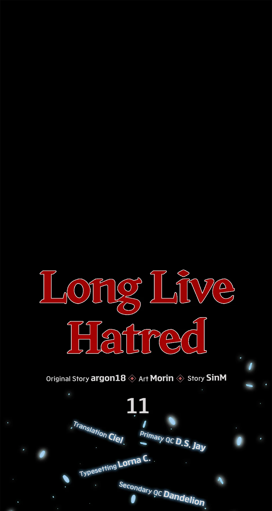 Long Live Hatred - Chapter 11 manhwa