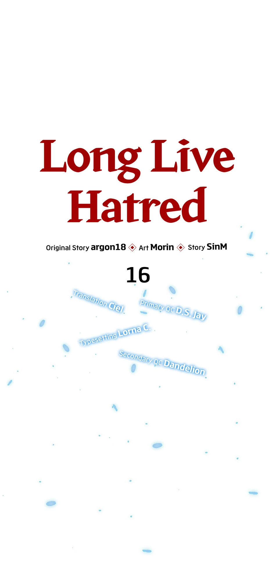 Long Live Hatred - Chapter 16 manhwa