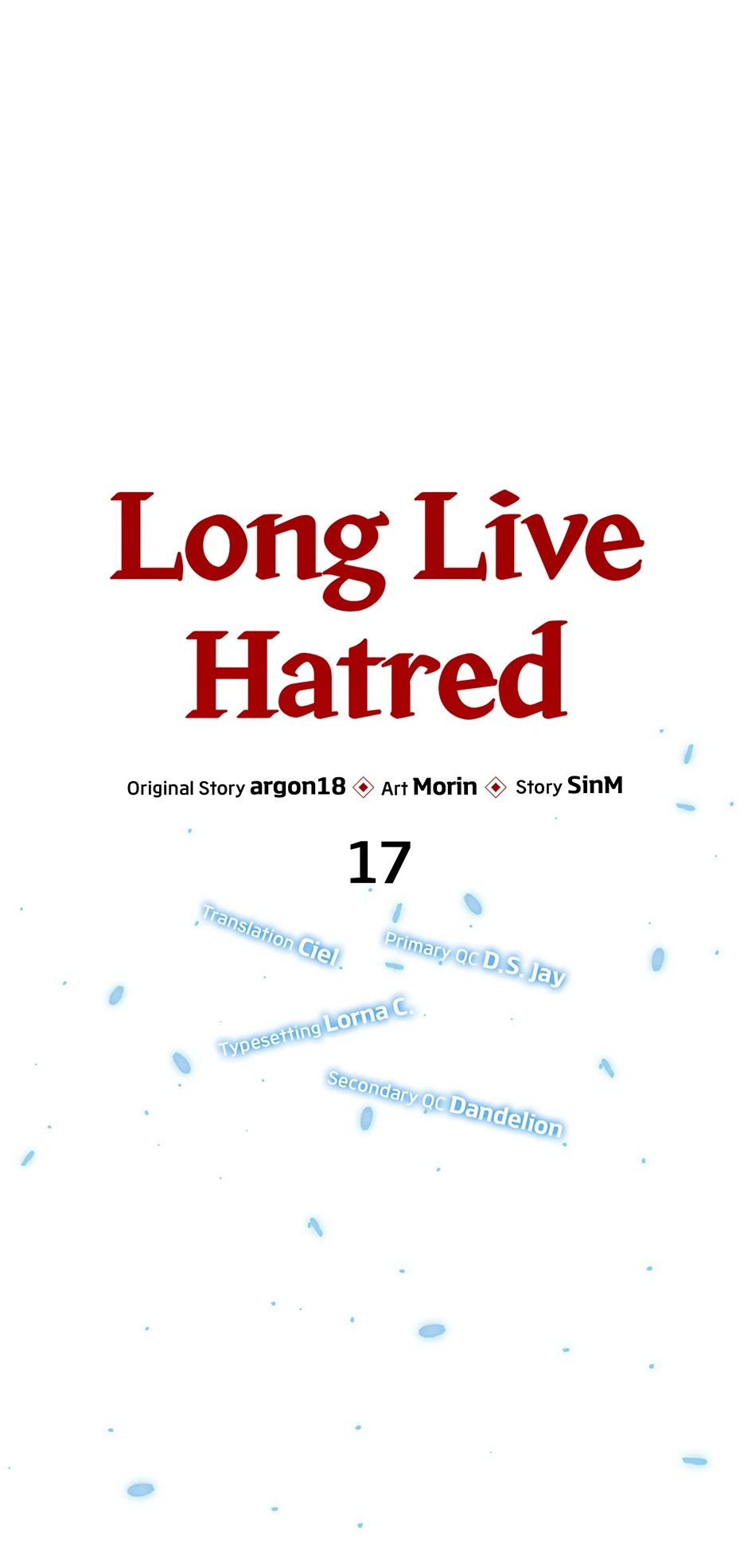 Long Live Hatred - Chapter 17 manhwa
